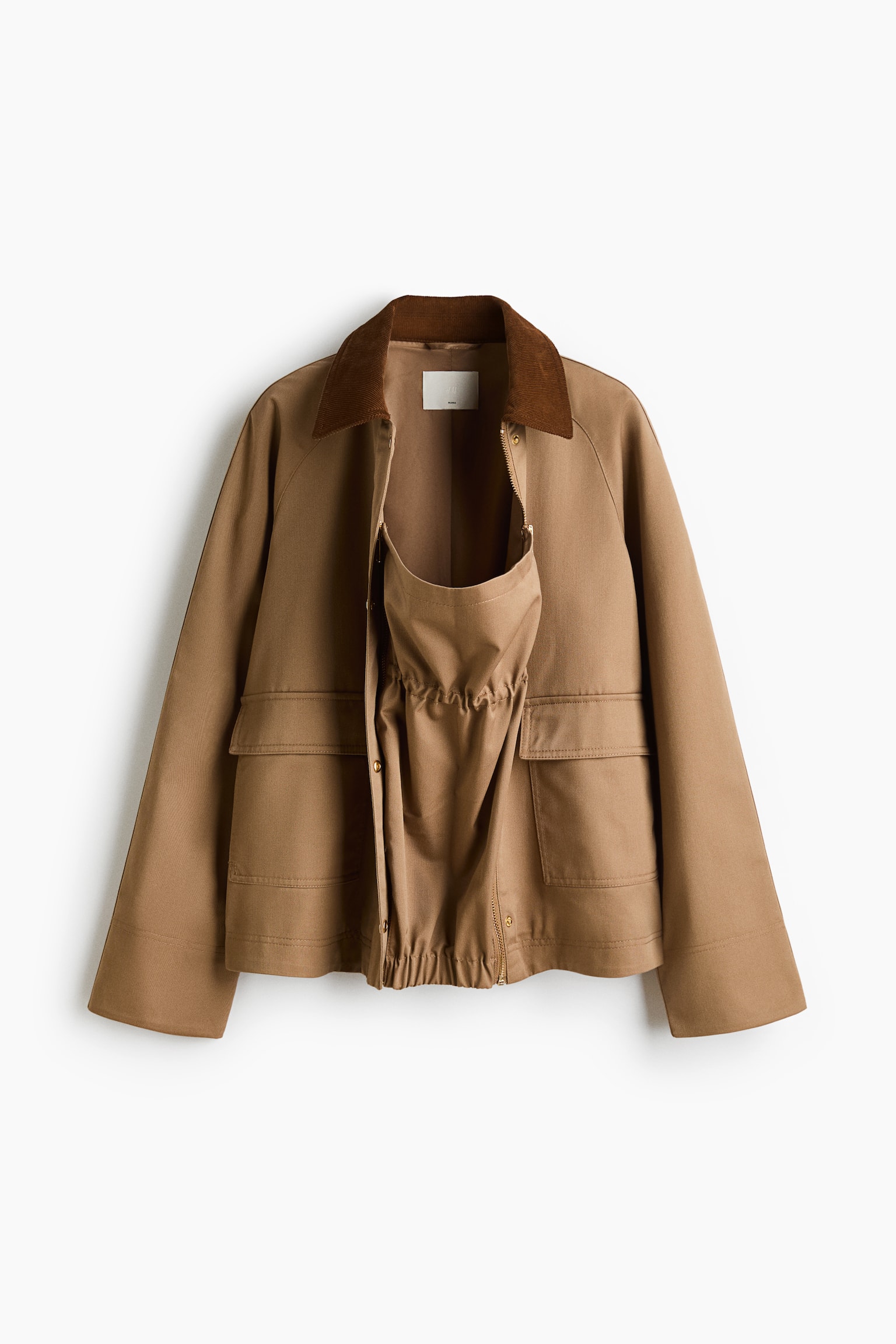 MAMA Саржева куртка Before & After - Бежевий - 5