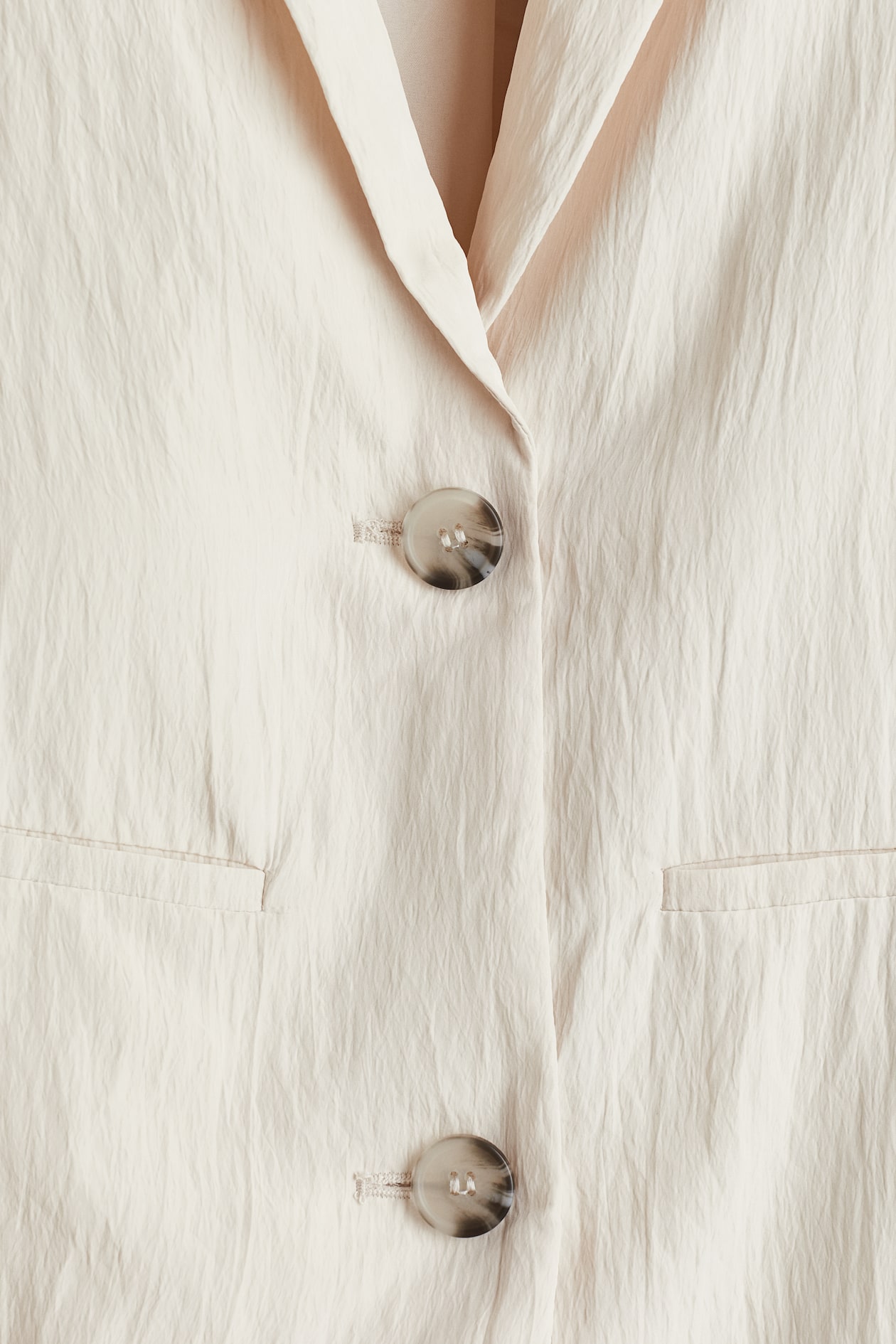 Textured-Weave Blazer - image 2