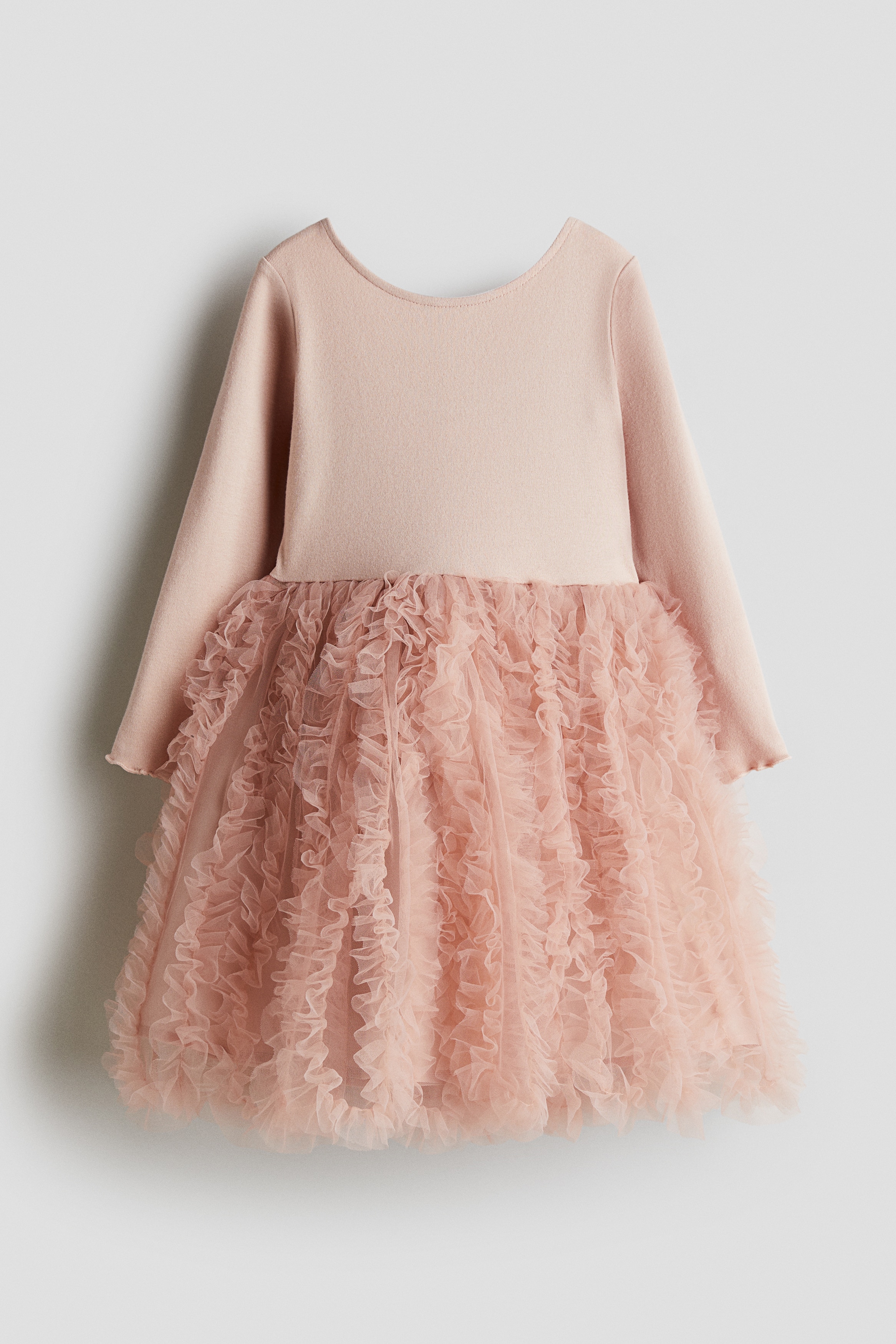 Tulle-skirt dress - Pink