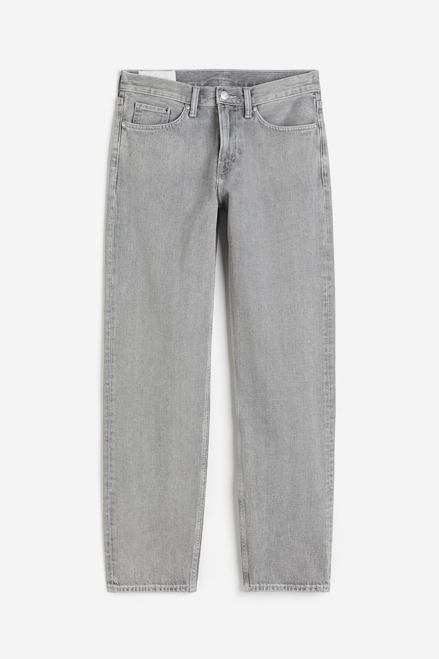 Straight Relaxed Jeans - Light denim grey/Dark denim blue/Denim blue - 1