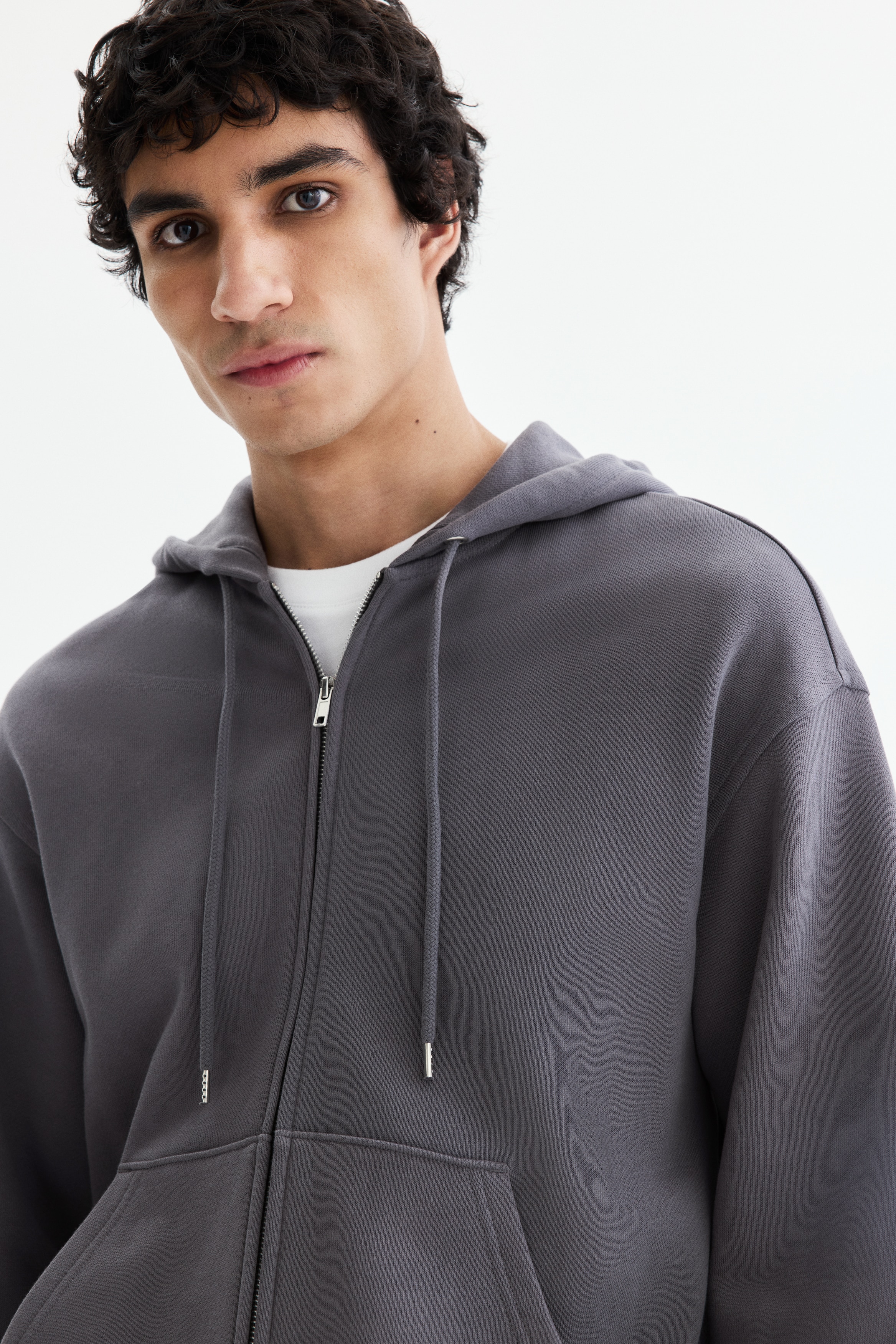 Men's Zip-Up Hoodies | Graphic, Loose Fit & Oversized | H&M SG