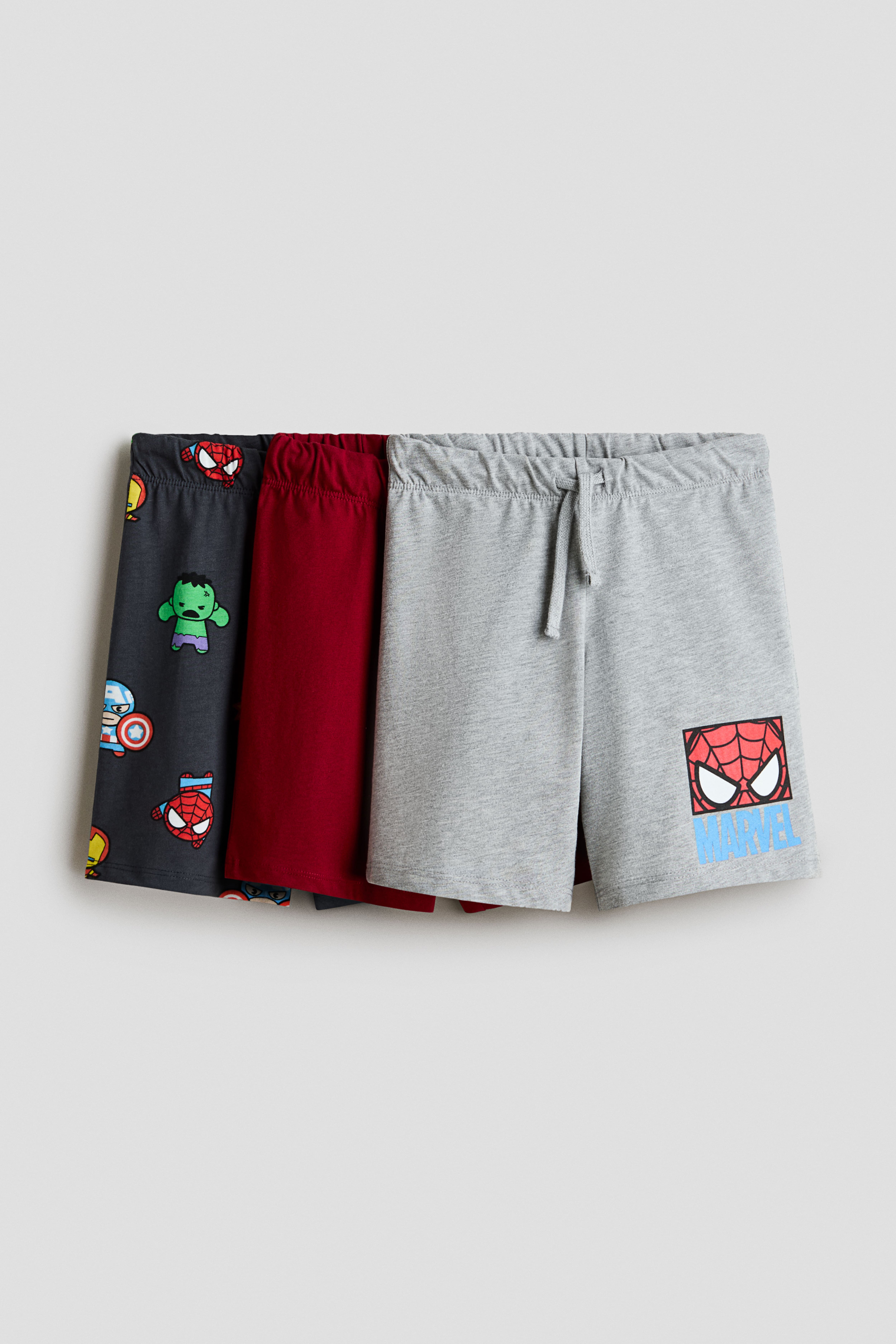3-Pack Cotton Shorts