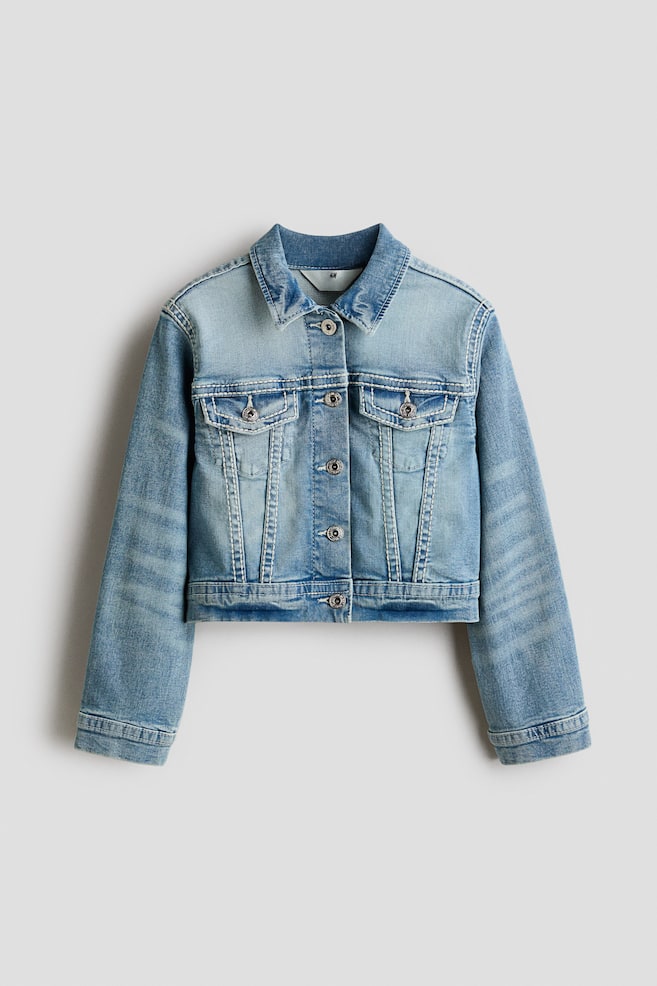 Denim jack - Denimblauw/Licht denimblauw - 1