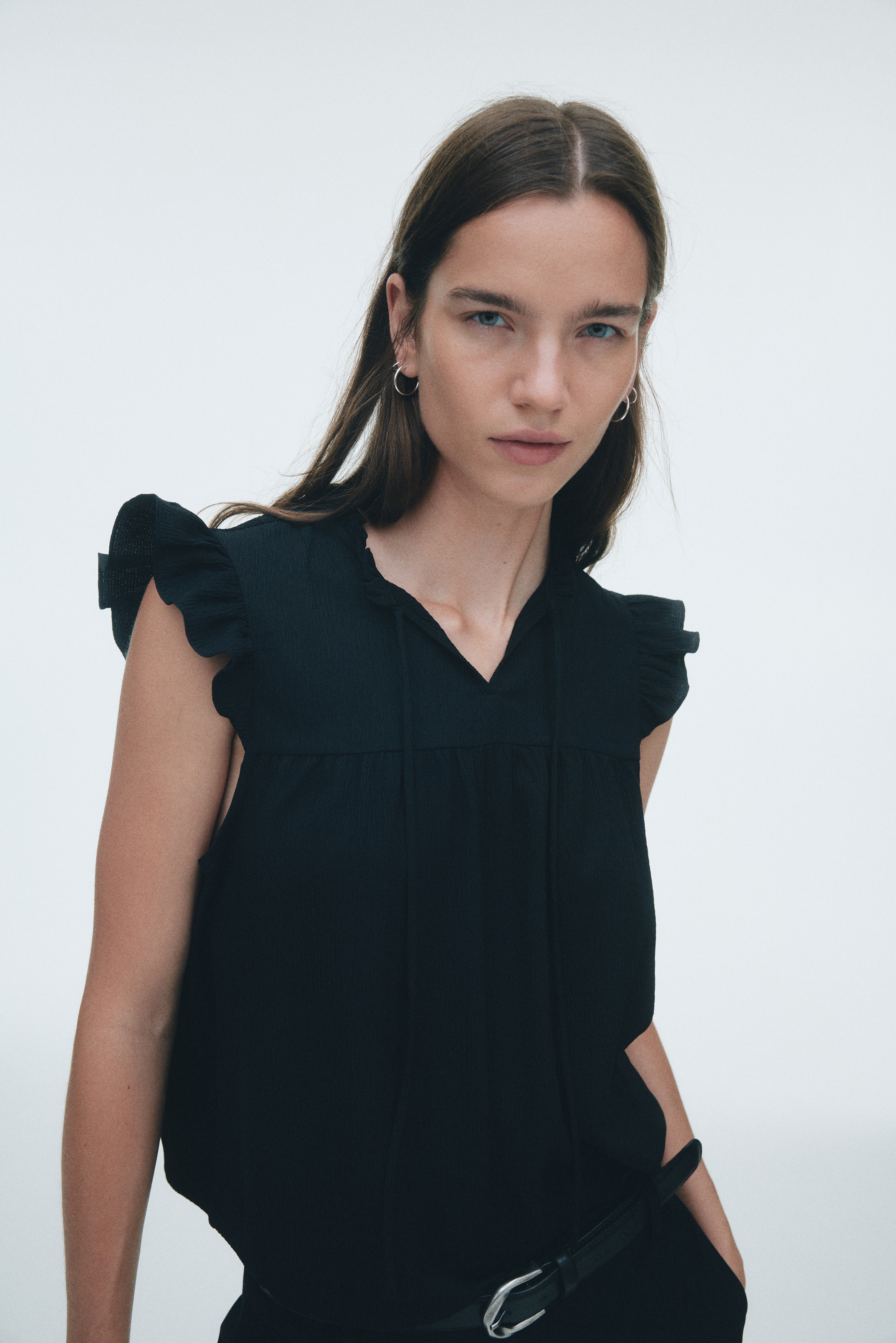 Crinkled top