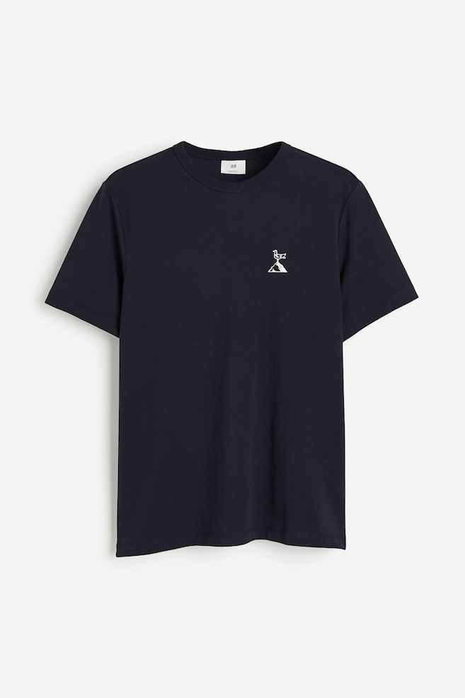 COOLMAX® T-Shirt in Regular Fit - Marineblau/France/Weiß/Frankreich - 2