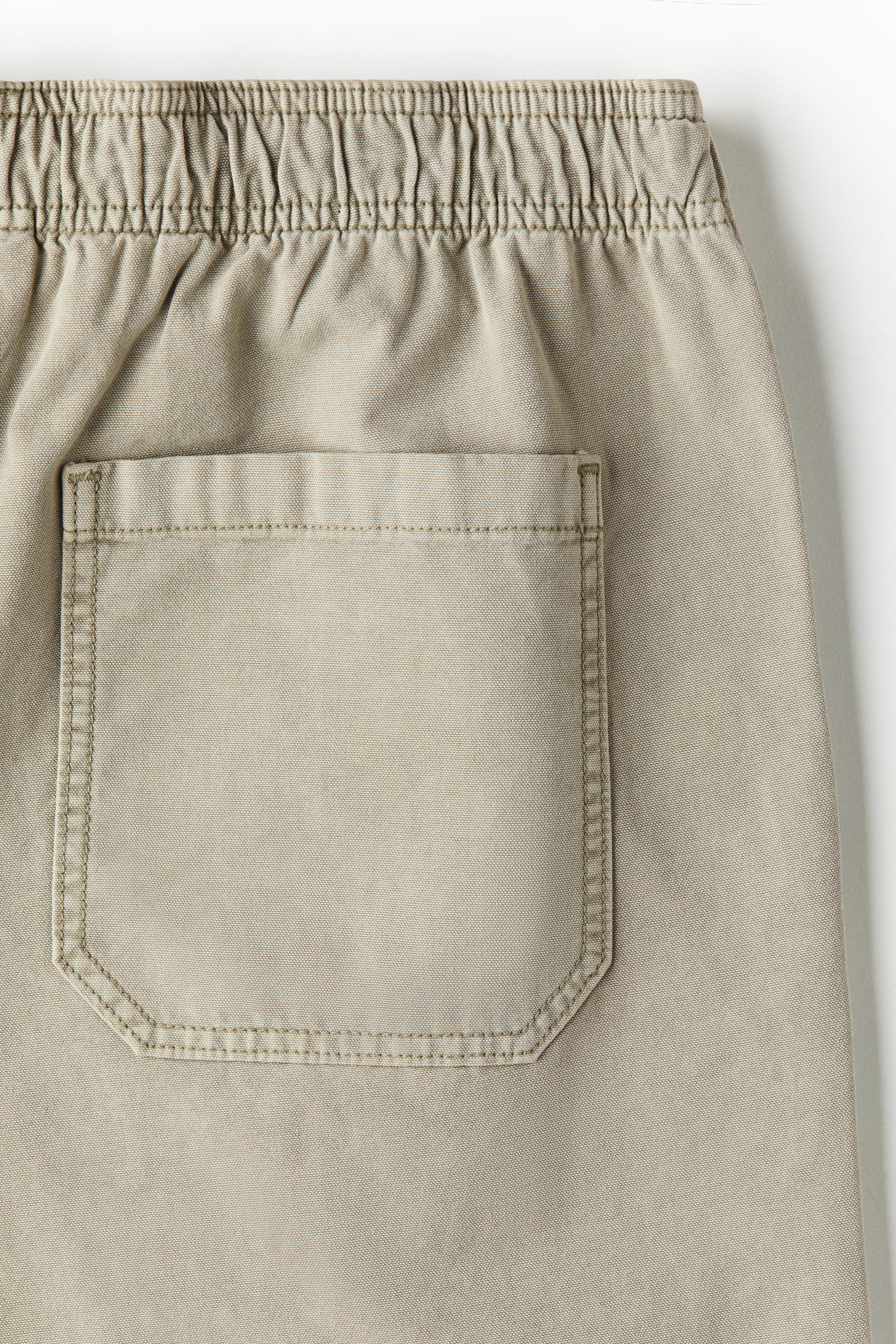 Loose-Fit Cotton Canvas Pants