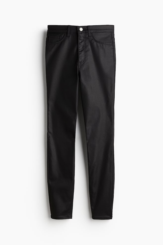 Ultra High Ankle Jeggings - Nero - 1