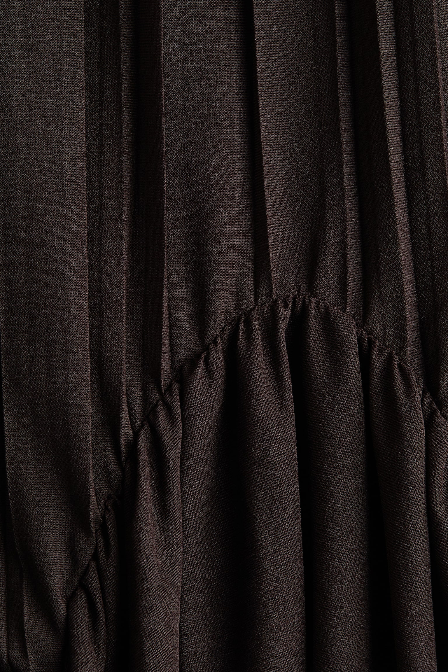 Pleated maxi dress - Dark brown/Light pink/Patterned/Burgundy - 2
