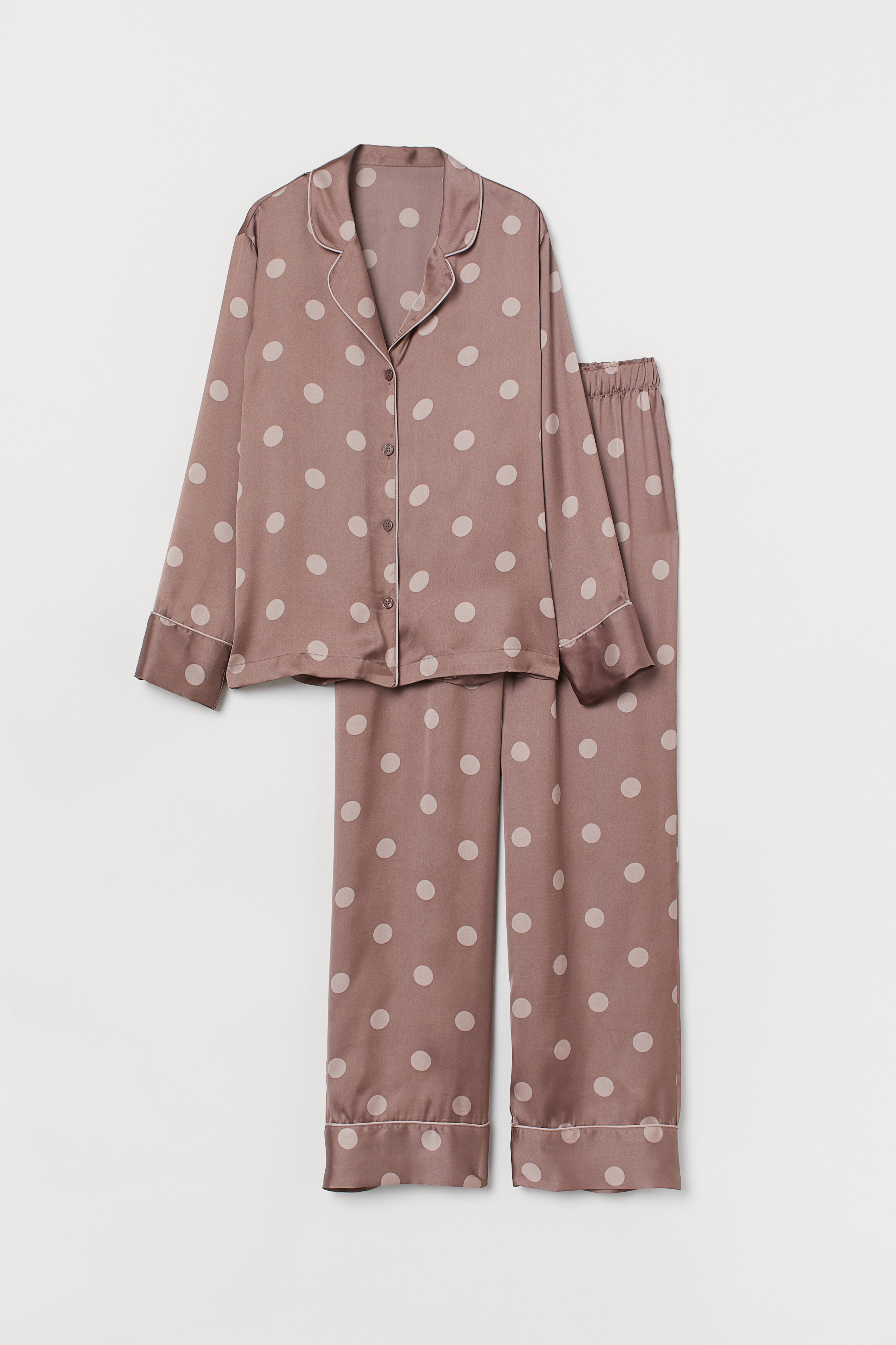 H&m pyjama fashion satin