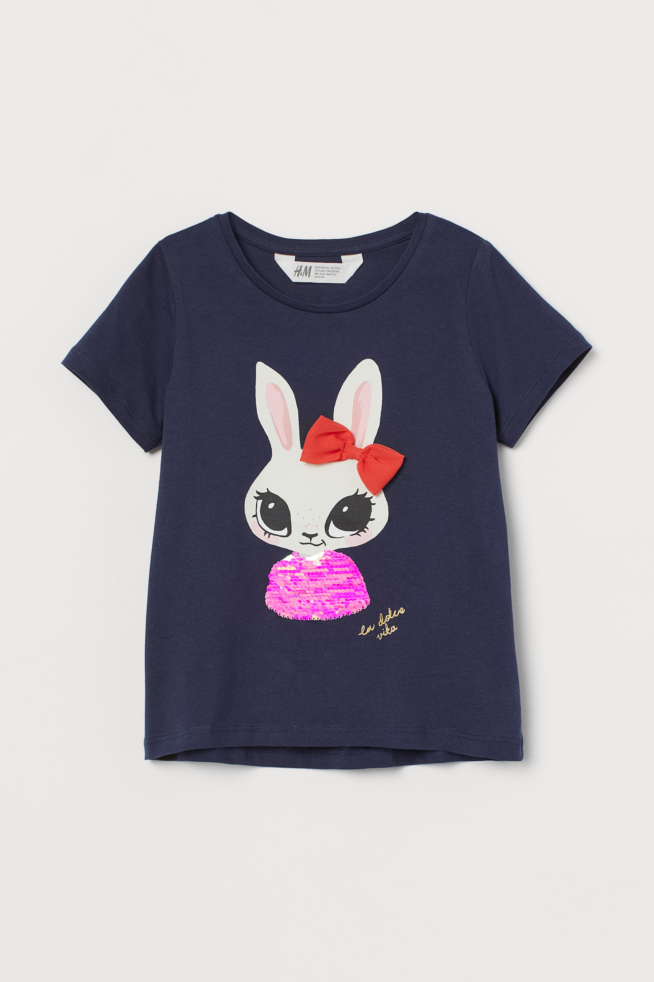 View larger image: Top - Navy blue/Rabbit - Kids | H&M IE 1