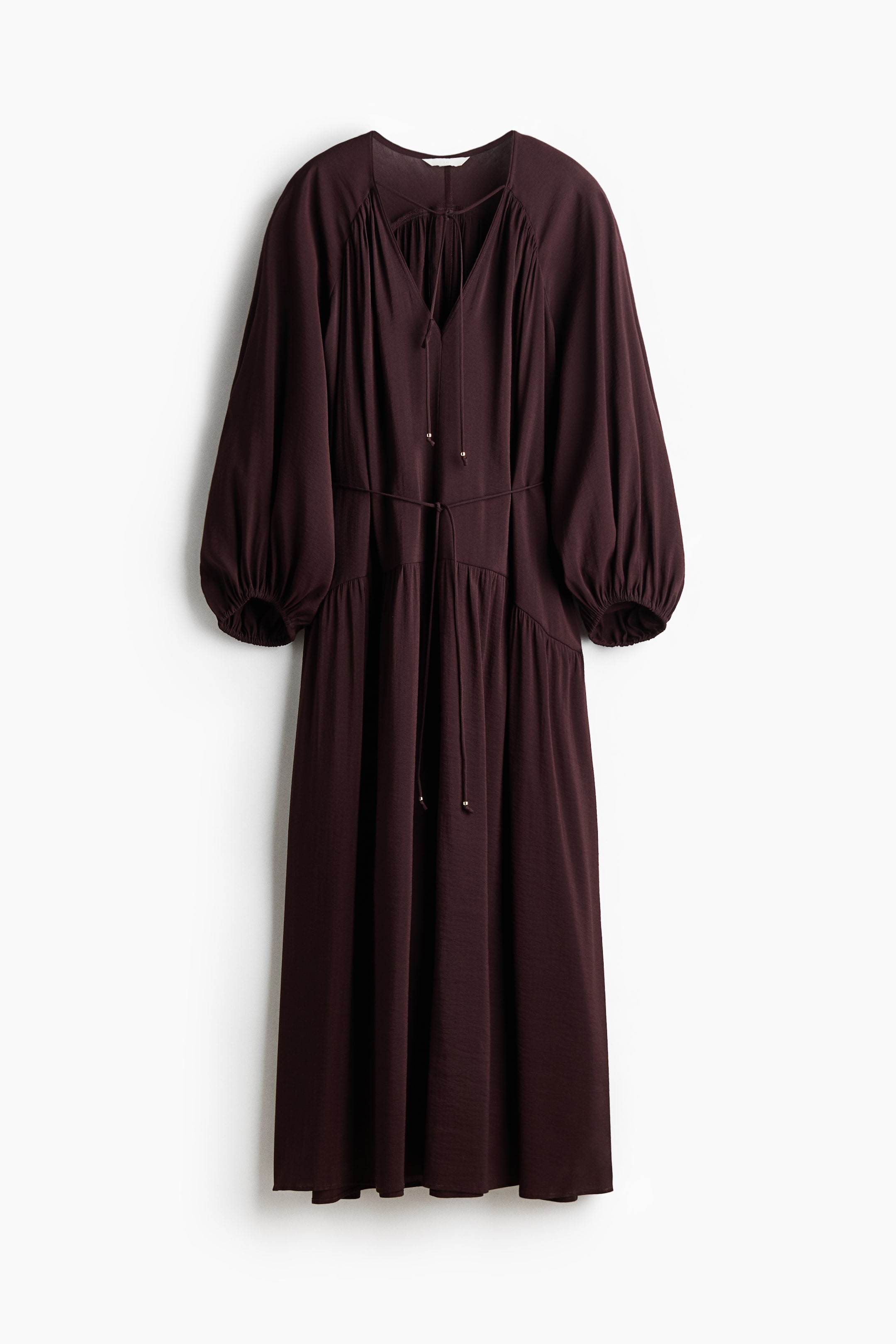 View larger image: Oversized tunic dress - Dark brown - Ladies | H&M IN 1
