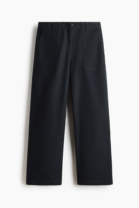 Мужские брюки H&M Relaxed-Fit Twill Pants
