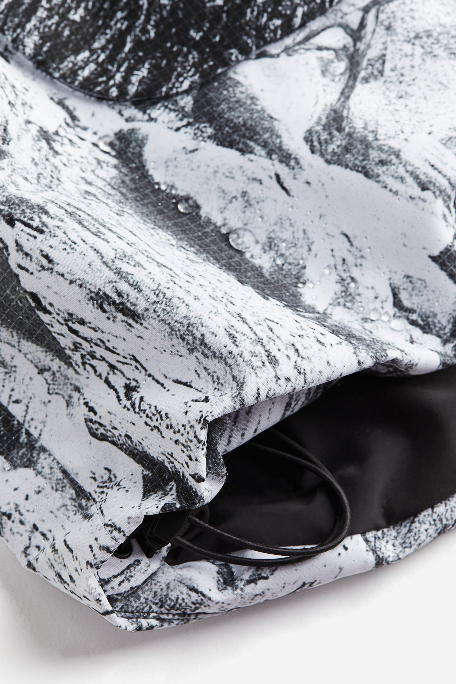 Popover ski jacket in StormMove™ - White/Patterned/Black - 8