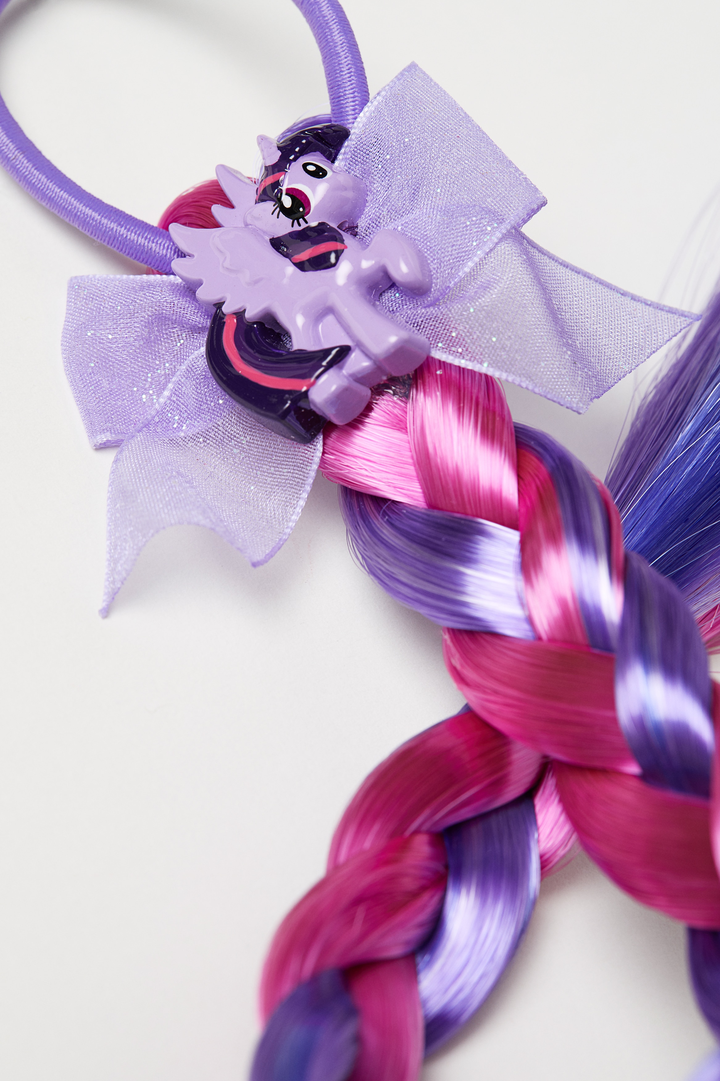 三つ編み付きヘアゴム - パープル／マイリトルポニー - Kids | H&M JP