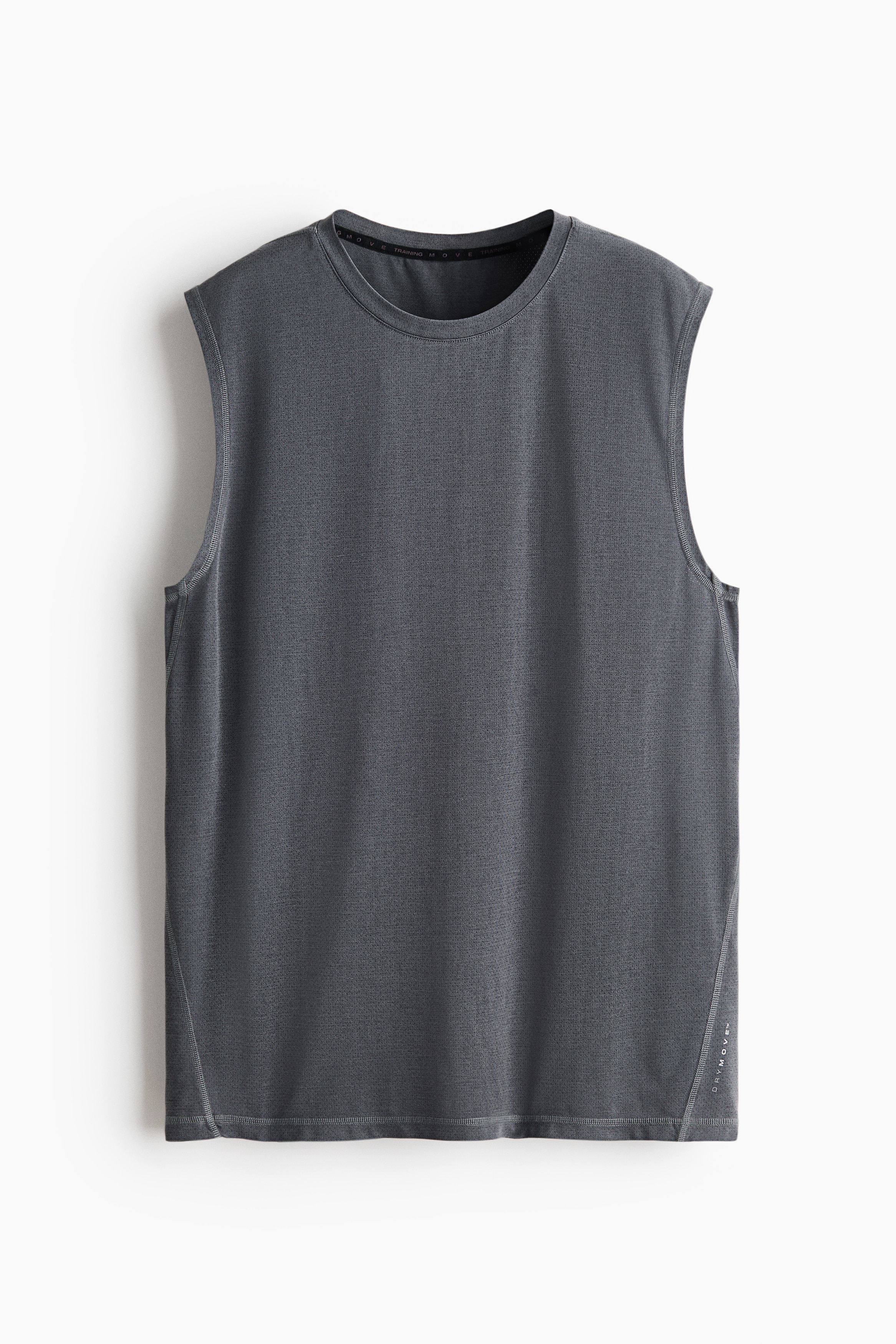 Träningslinne med DryMove™ Regular Fit - Mörkgrå/Vit/Dov blågrön/Dimblå/Mörkgrå/Vit/Tallgrön/Beige
