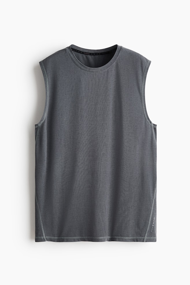 Débardeur de sport classique DryMove🅪 - Gris foncé/Bleu ancien/Prune foncé/Vert pin/Blanc/Beige/Bleu canard ancien/Gris foncé - 1