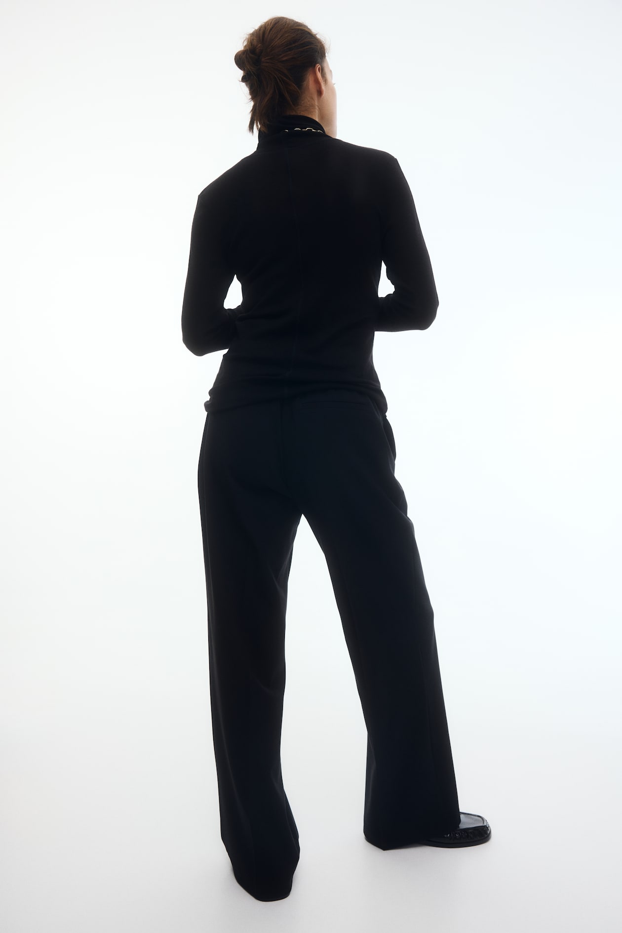 MAMA Wide-Leg Dress Pants - image 4