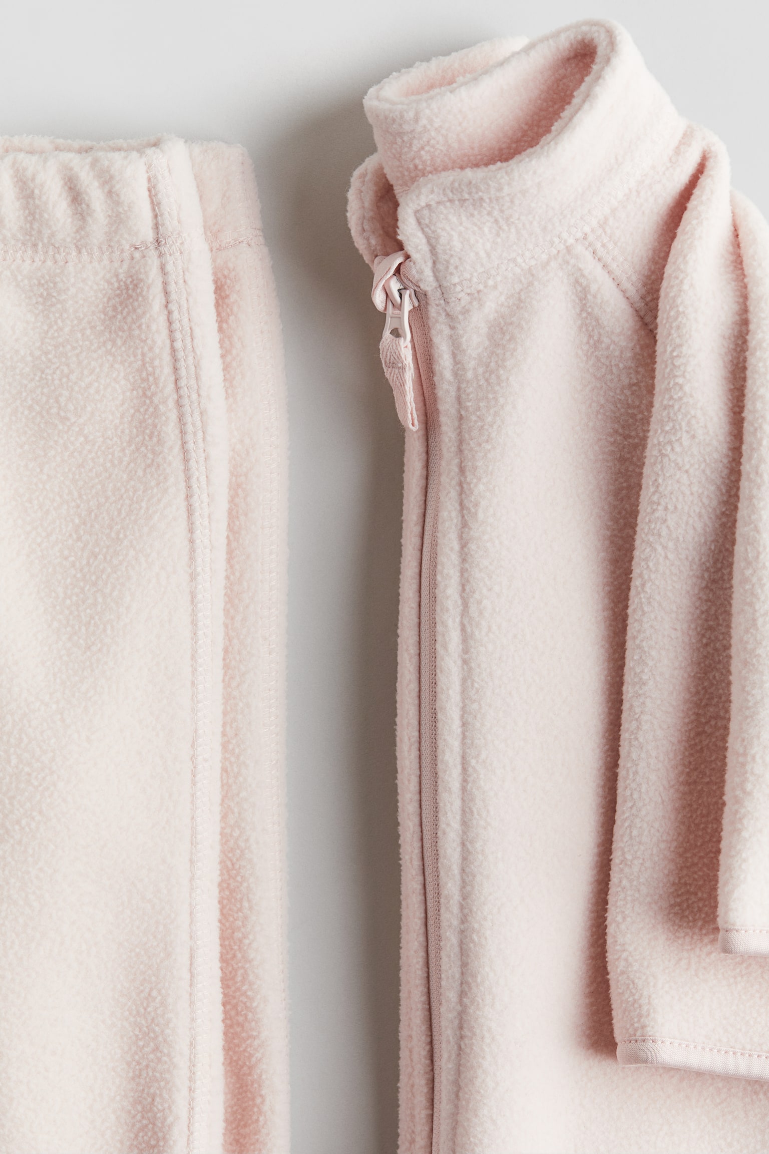 2-piece fleece set - Light pink - 2