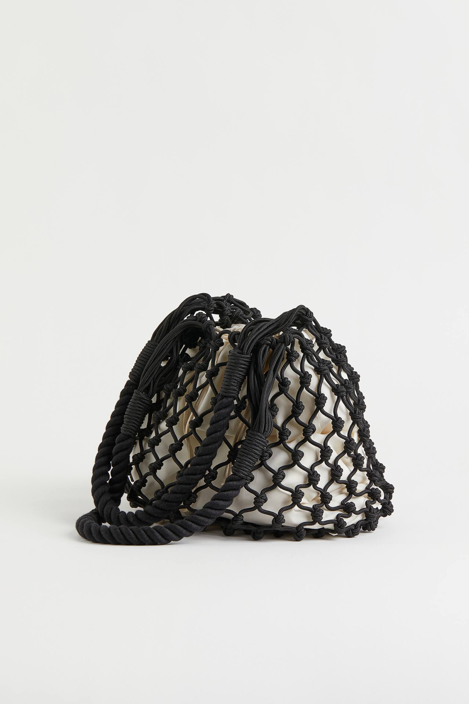 Net bag and pouch - Black - 3