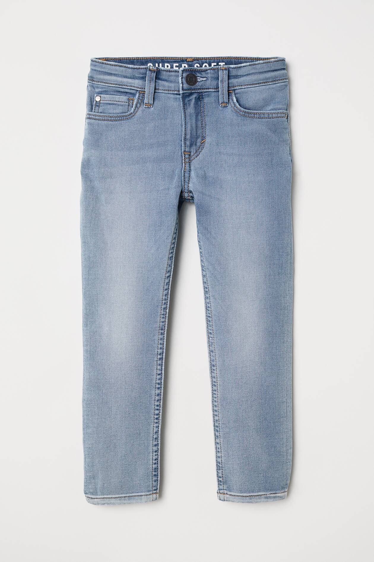 Super Soft Skinny Fit Jeans Light denim blue Kids H&M