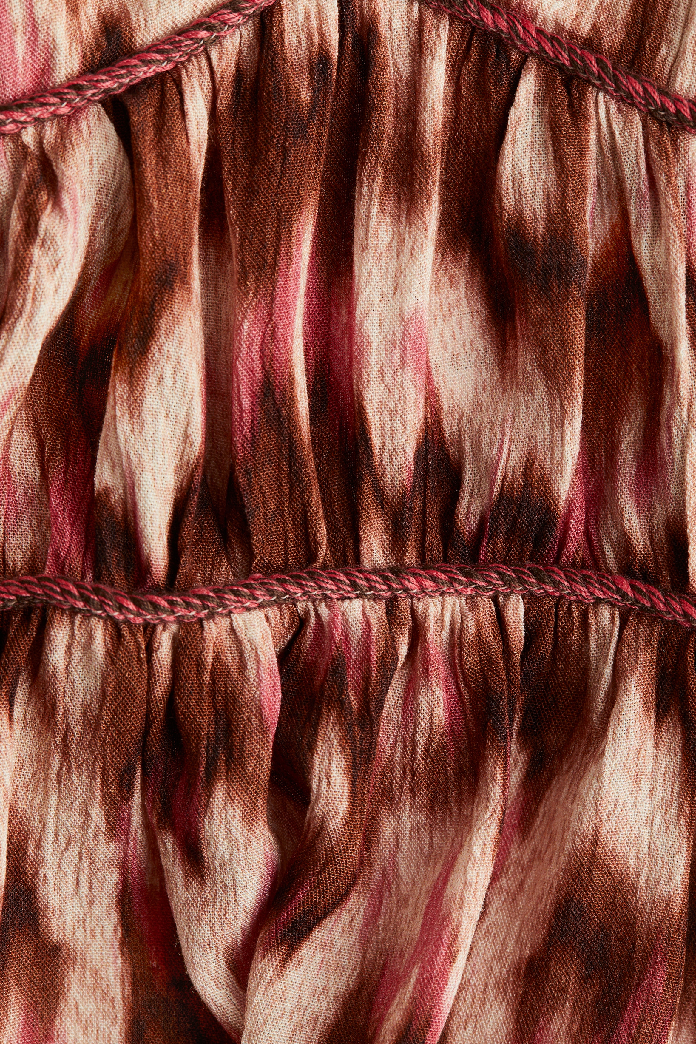 Braid-detail strappy top