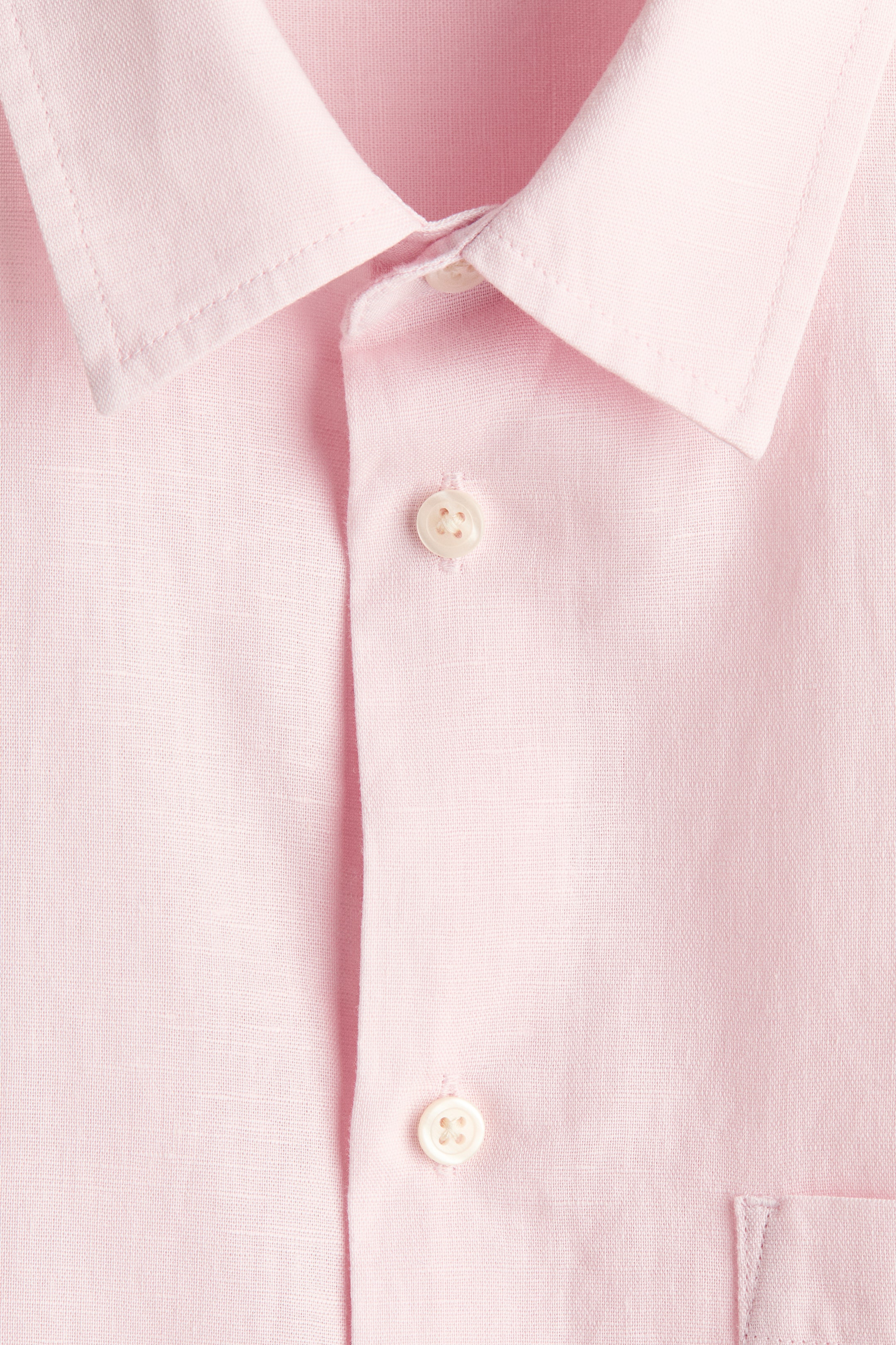 Relaxed-Fit Linen-Blend Shirt