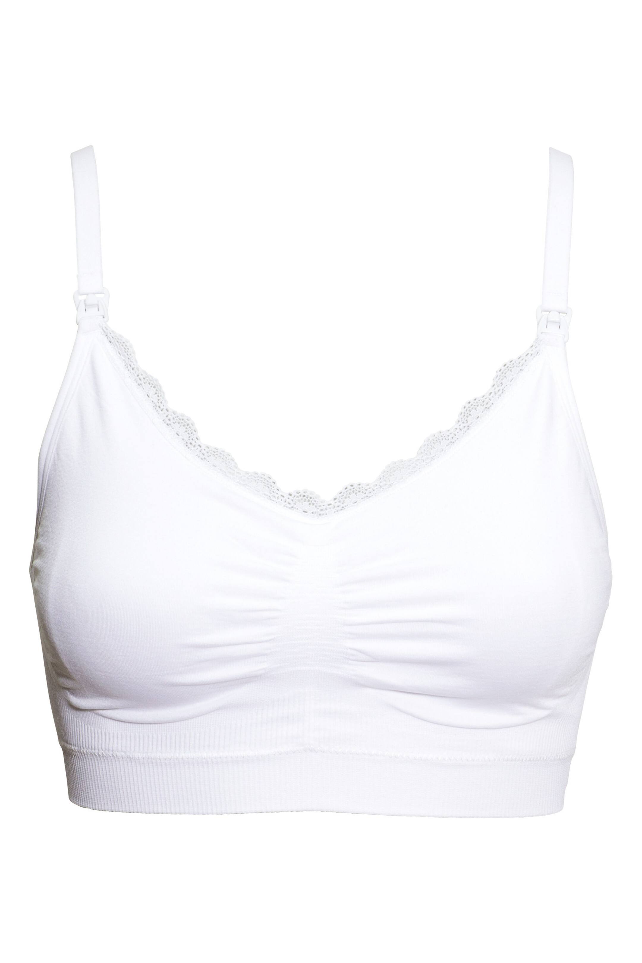 Zobacz większy obraz: MAMA Biustonosz 2-pak - Biały/Czarny - ONA | H&M PL 1