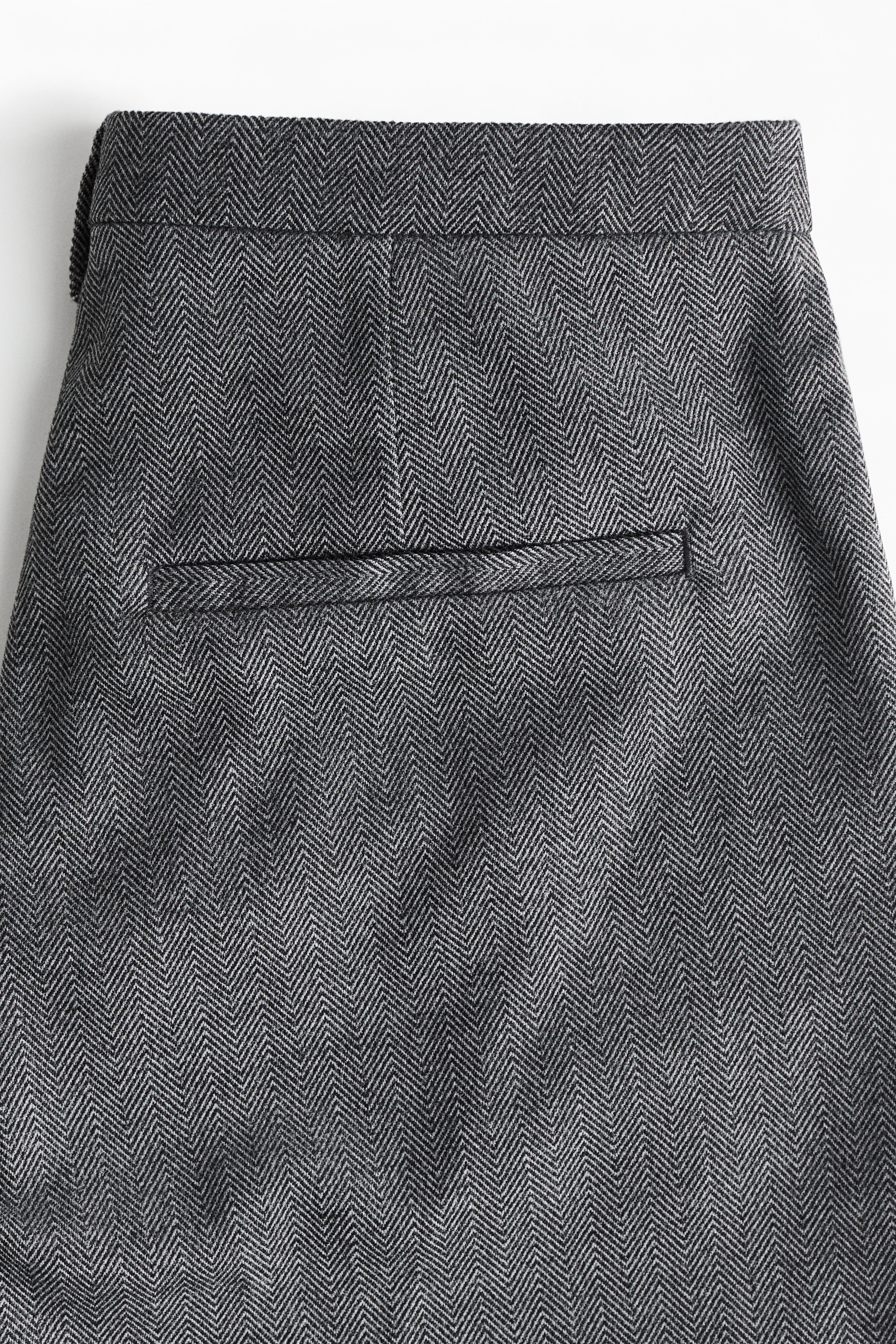 Wide tailored trousers