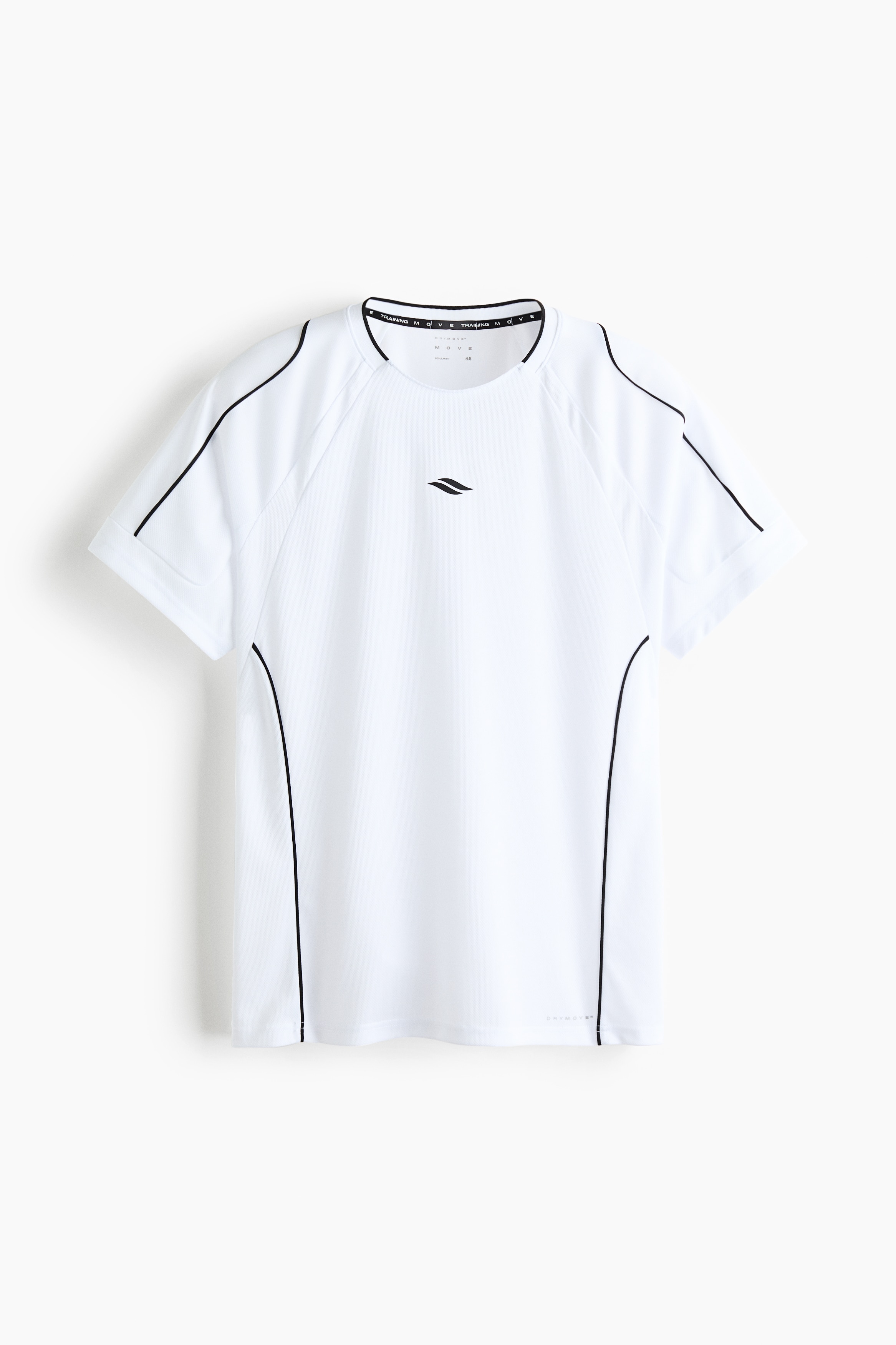 Fotbollströja med DryMove™ Regular Fit - Vit/Svart/Svart/Tallgrön/Mönstrad