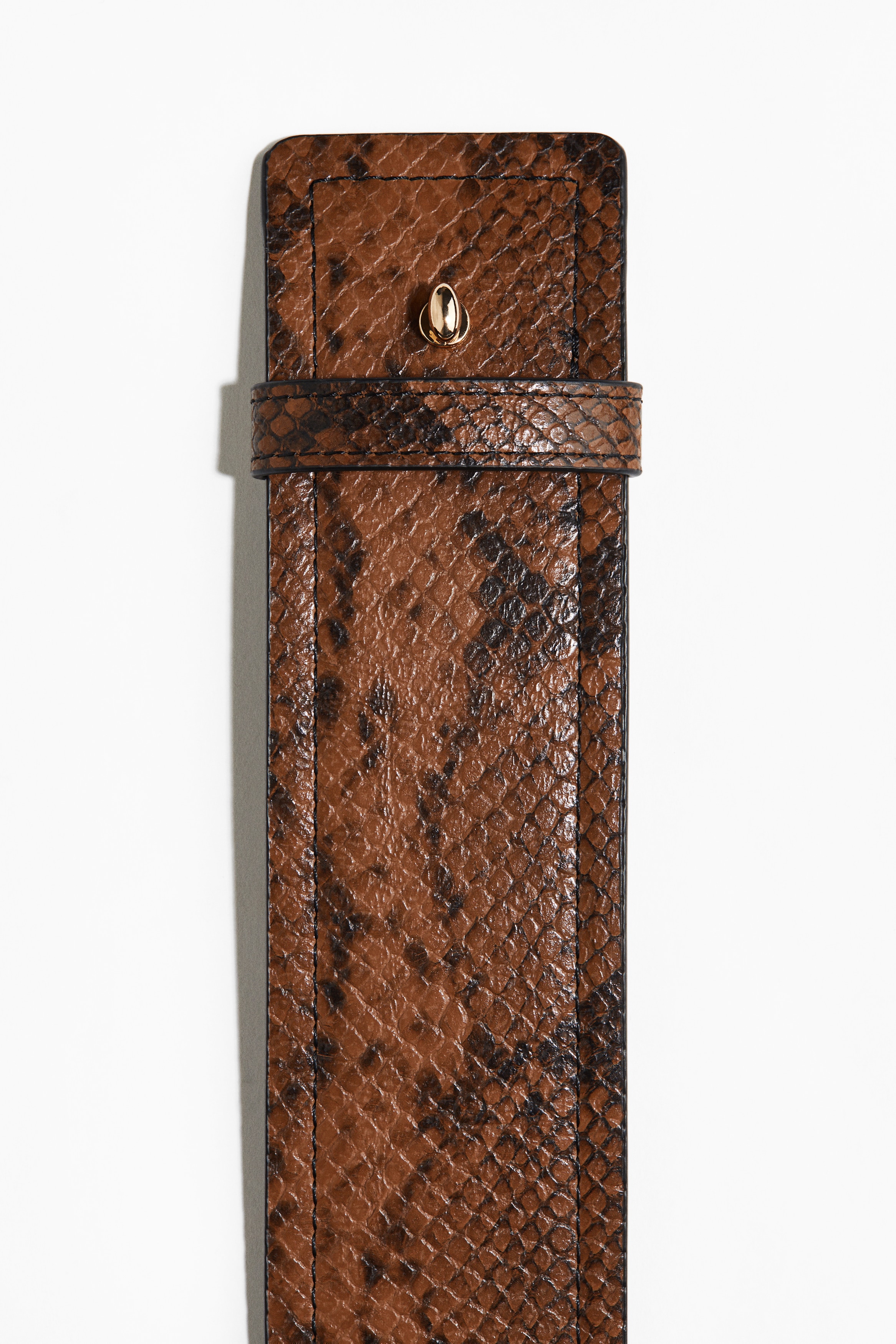 Coated waist belt