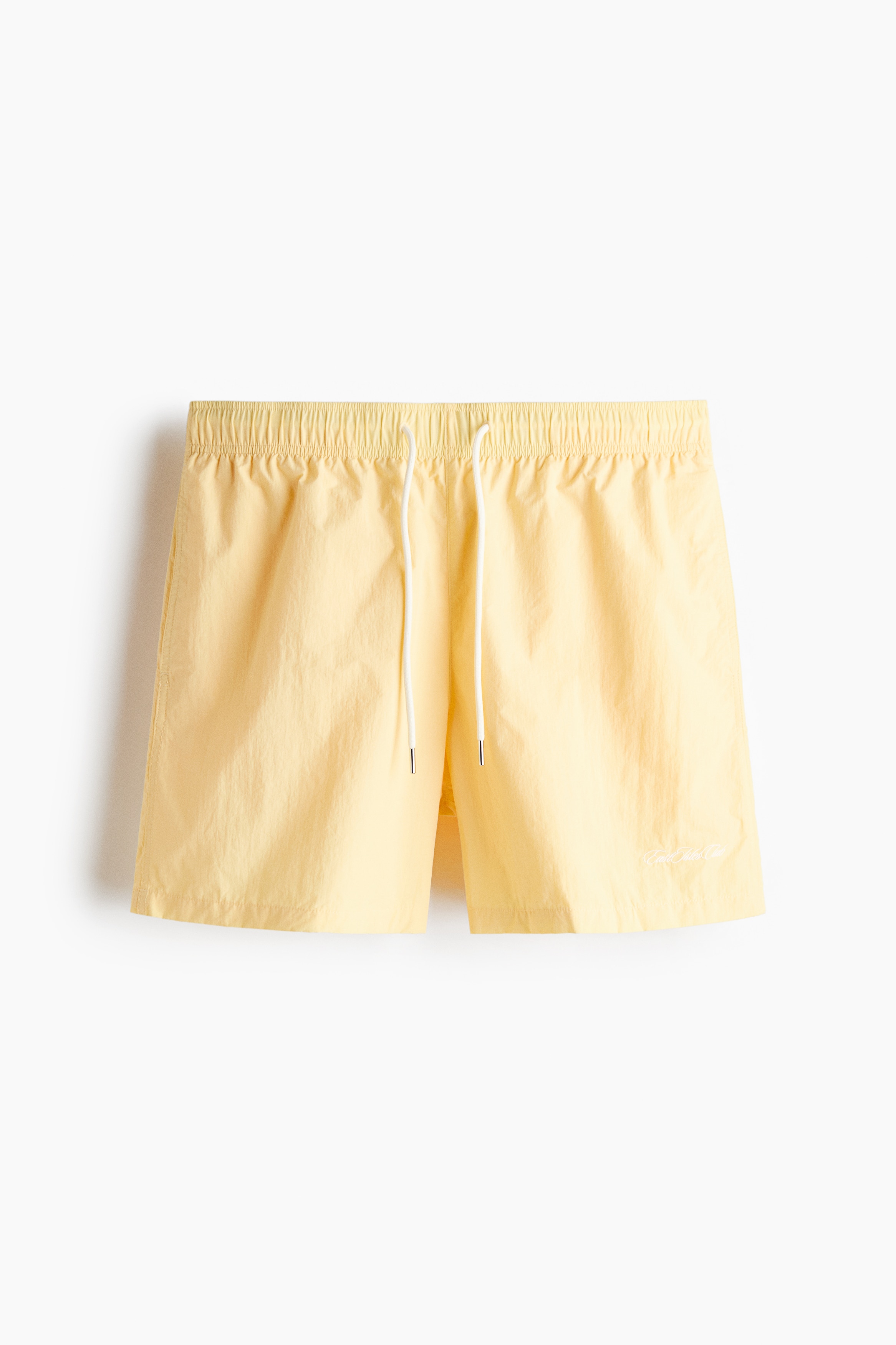 Relaxed-Fit Shorts - Yellow/Navy blue/Burgundy/striped
