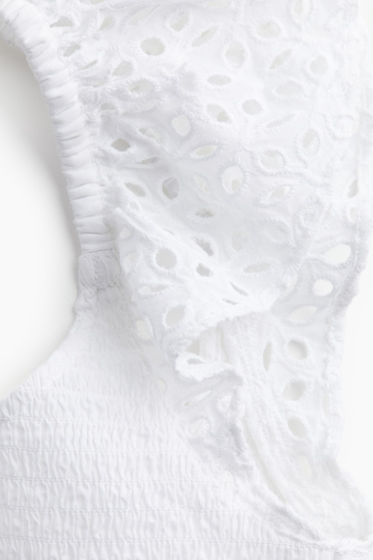 Smocked Crop Top - image 2