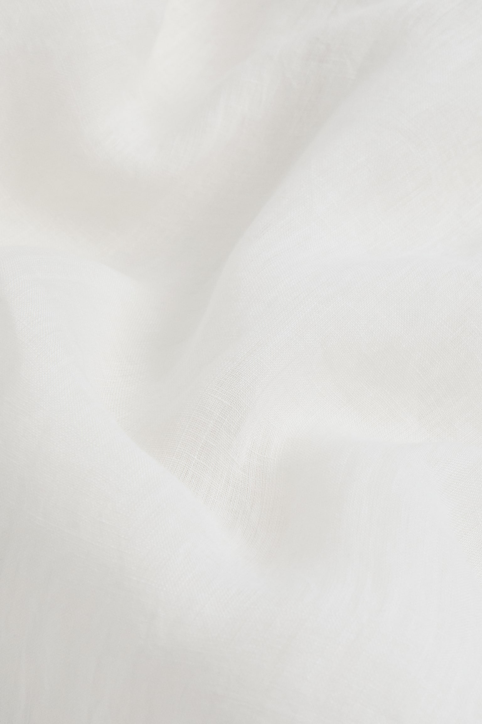 Набір із 2 лляних штор - Кремовий/Коричнево-сірий - 3