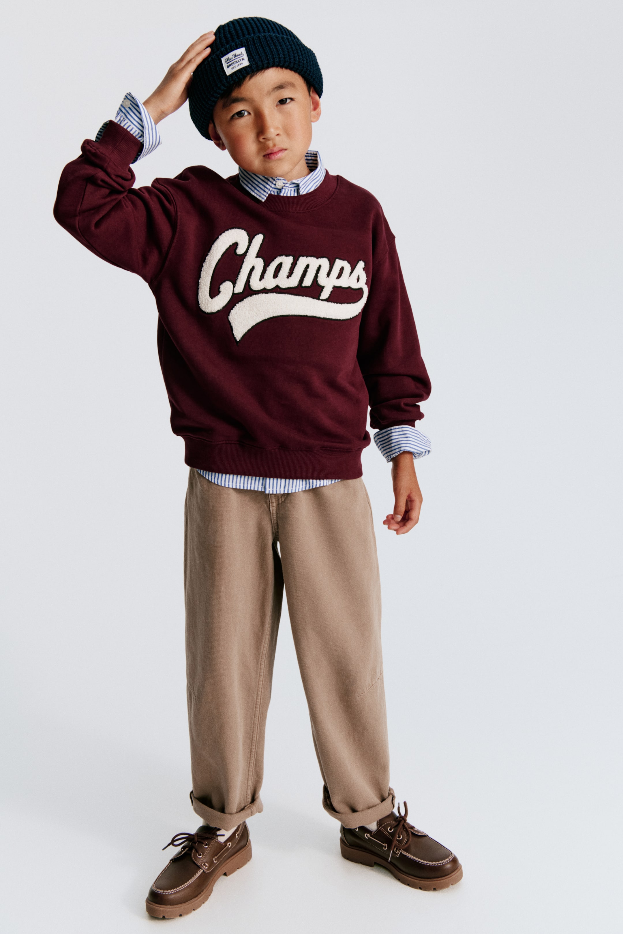 Детские худи H&M Sweatshirt with Motif — фото 3