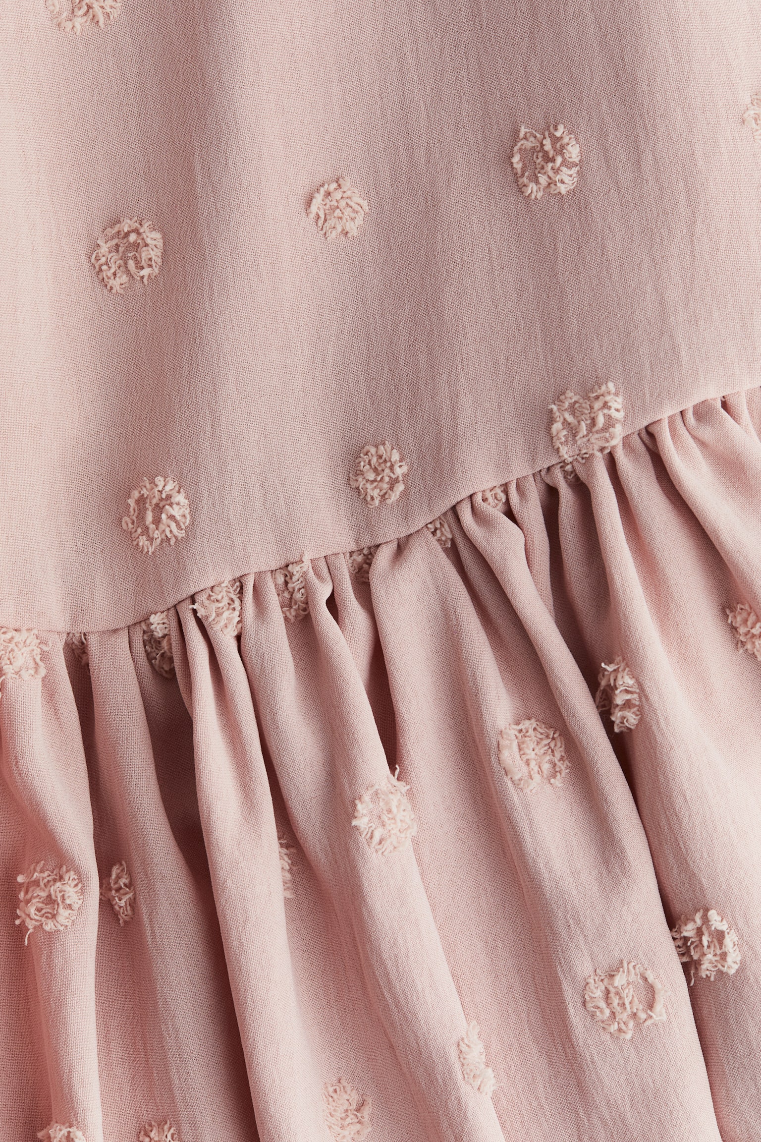 Flounce-trimmed dress - Pink/Floral - 2