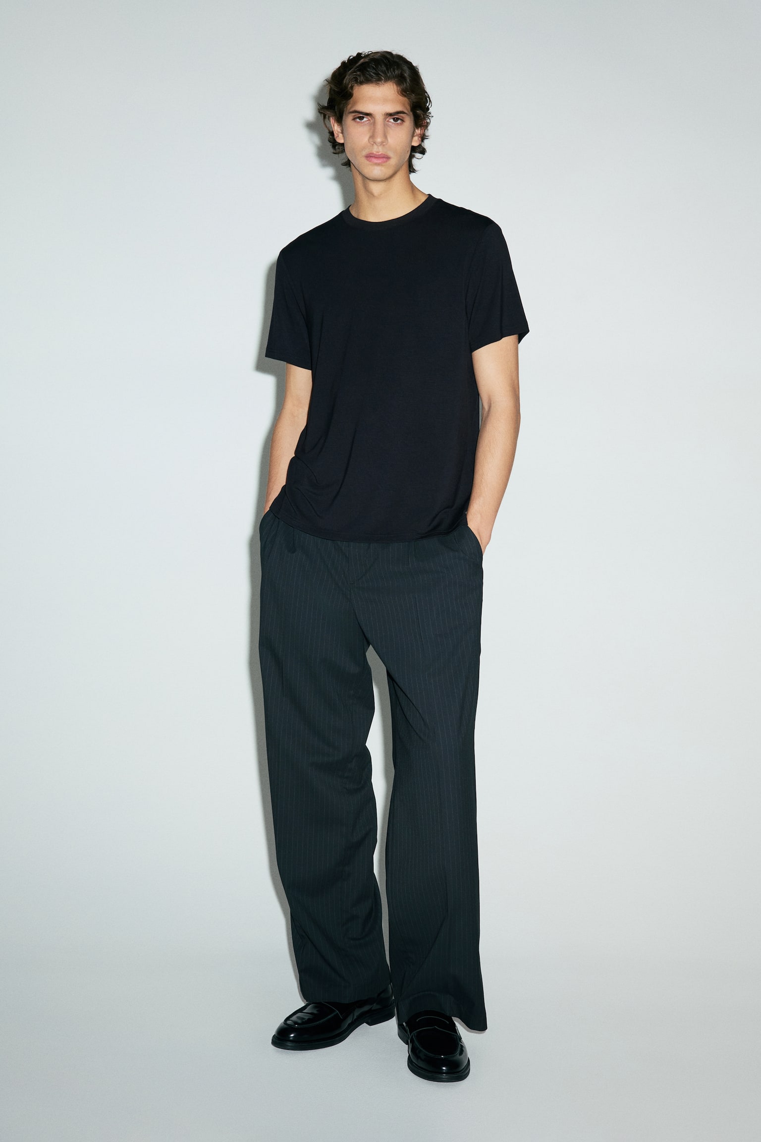 Warming Regular-Fit T-Shirt - Black/White - 2