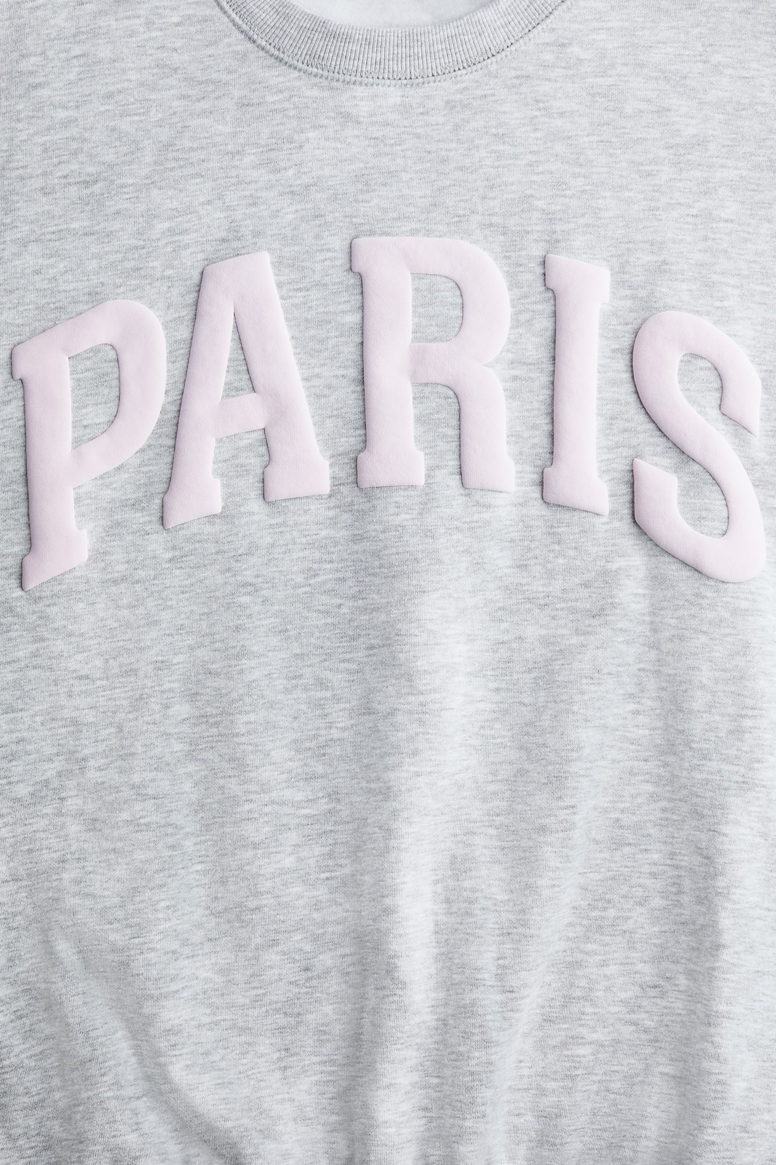 Sweatshirt with Motif - Light gray melange/Paris/Black/Palermo/White/Champs Élysées/White/Amour/Powder pink/Stay Ghostly/Light gray/Halloween Academy/Beige/leopard print/Light gray melange/New York/Mint green/star/Dark brown/Paris/Dark gray/ghost - 4
