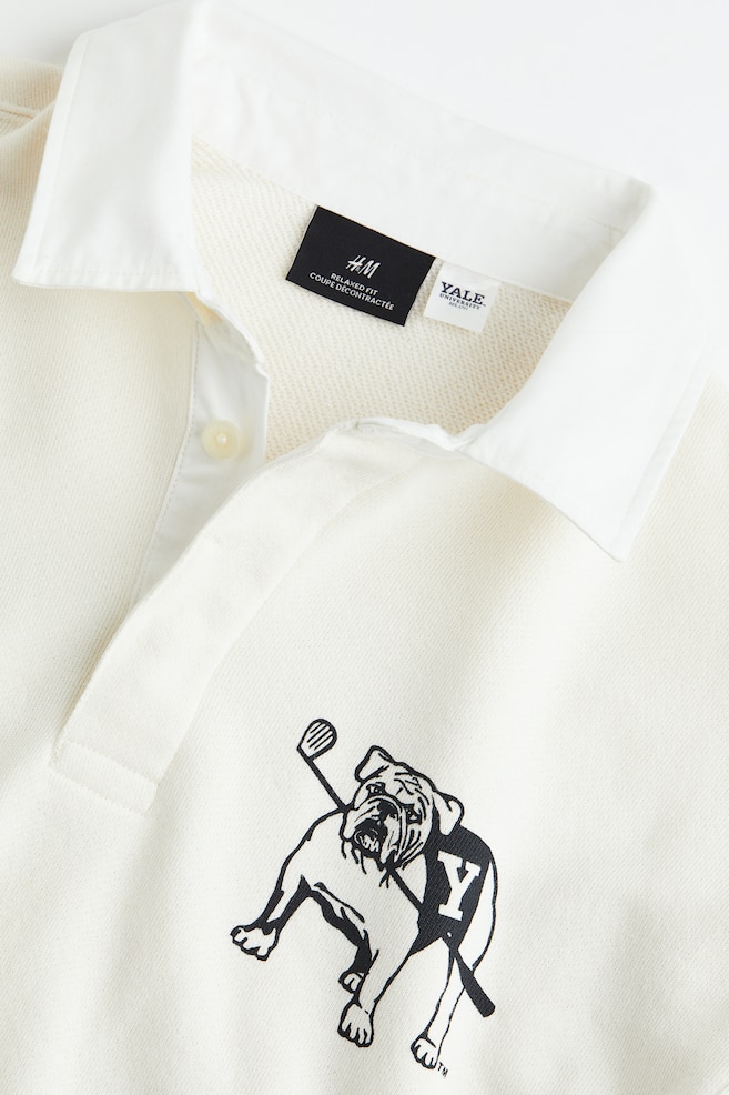 Relaxed Fit Printed polo shirt - Cream/Yale/Dark green/Snoopy/Light beige/Felix the Cat/Black/Formula 1 - 5