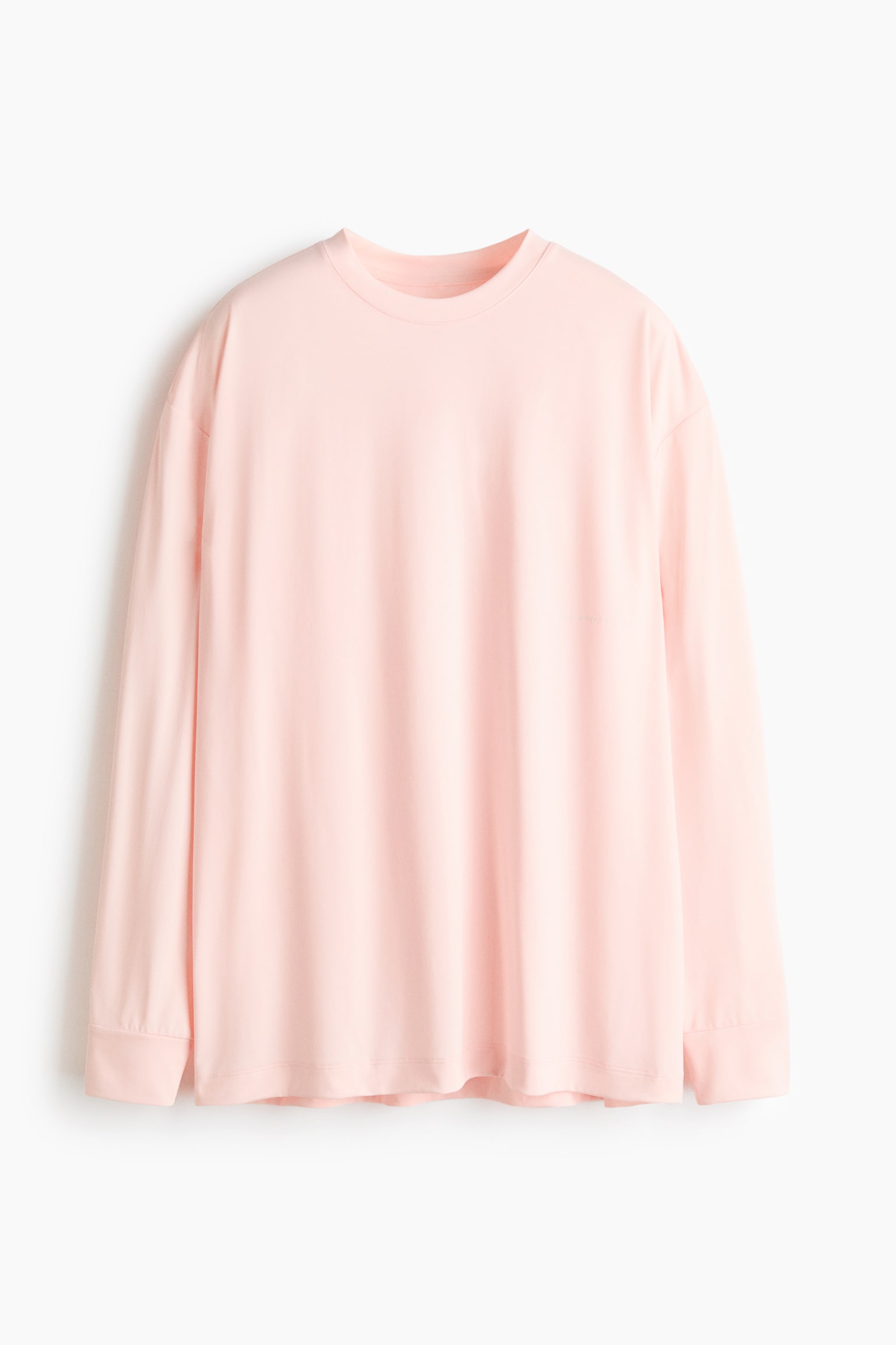 חולצת ריצה DryMove™‎ Loose Fit - ורוד פודרה/אפור - 2