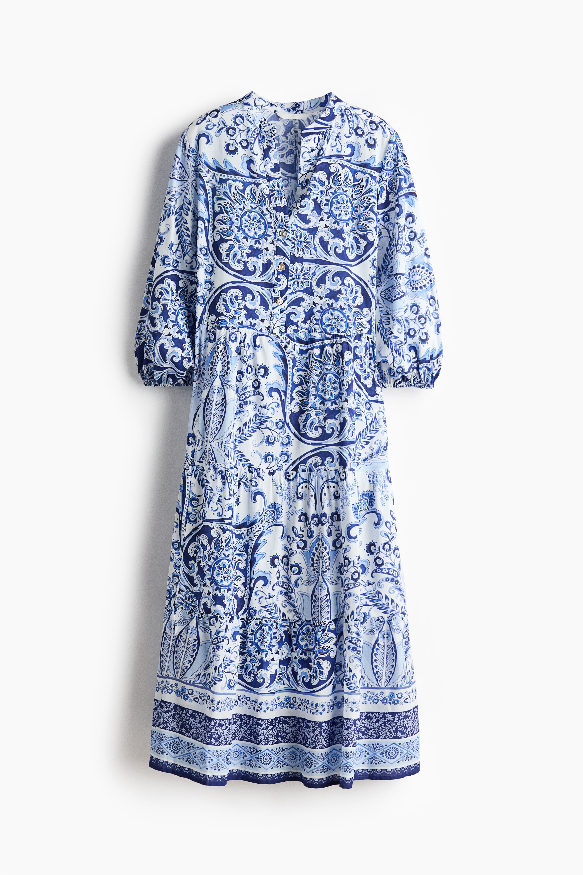 Tiered Midi Dress