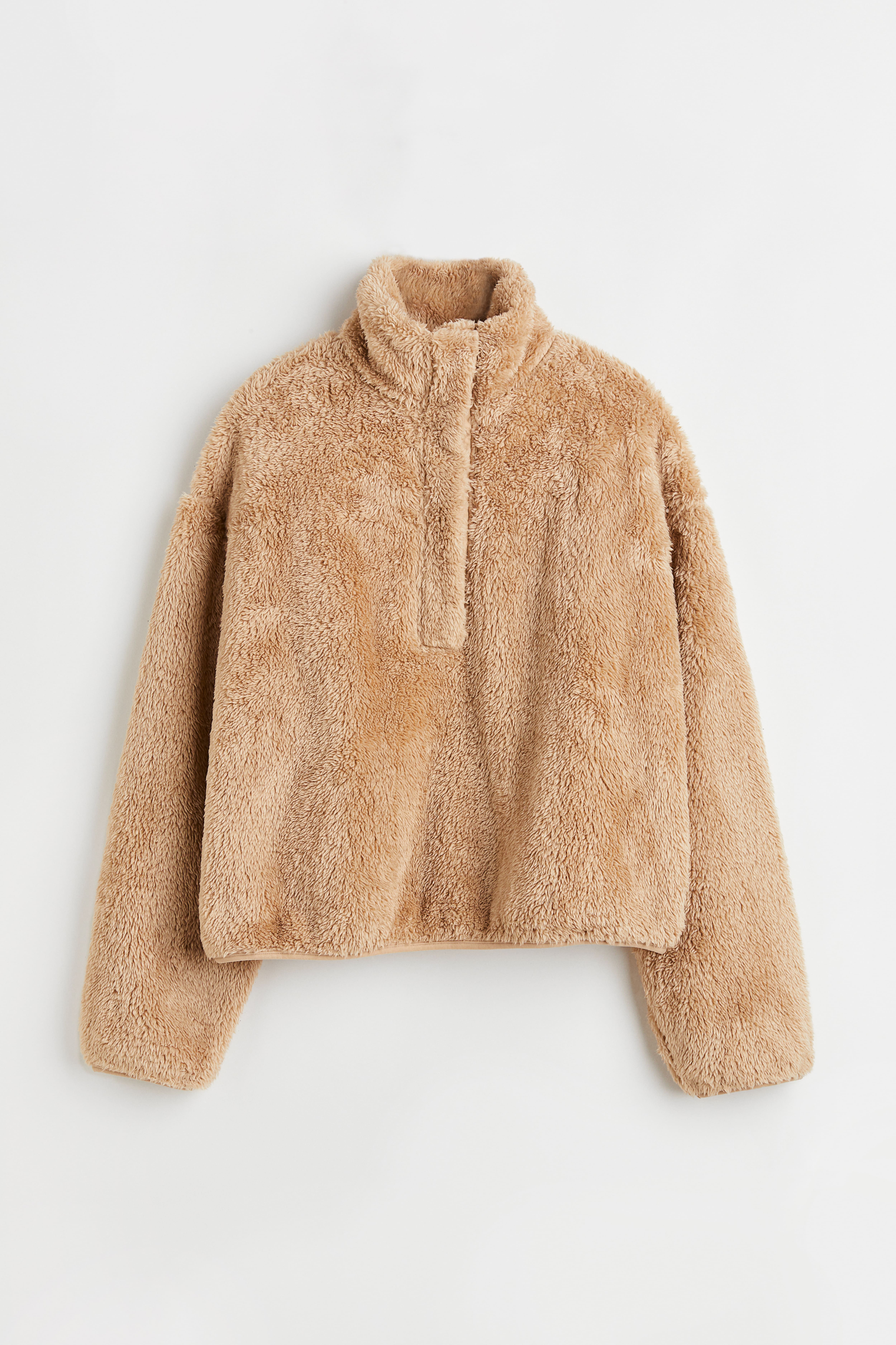 H&m fleece pullover sale