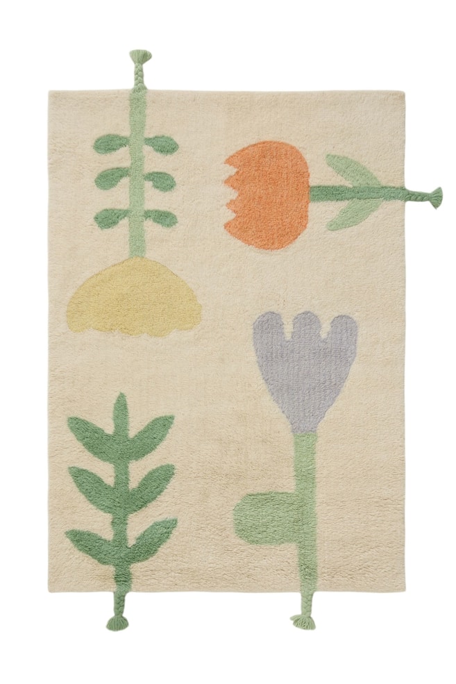 Kinderteppich Fleur - Multicolor - 1