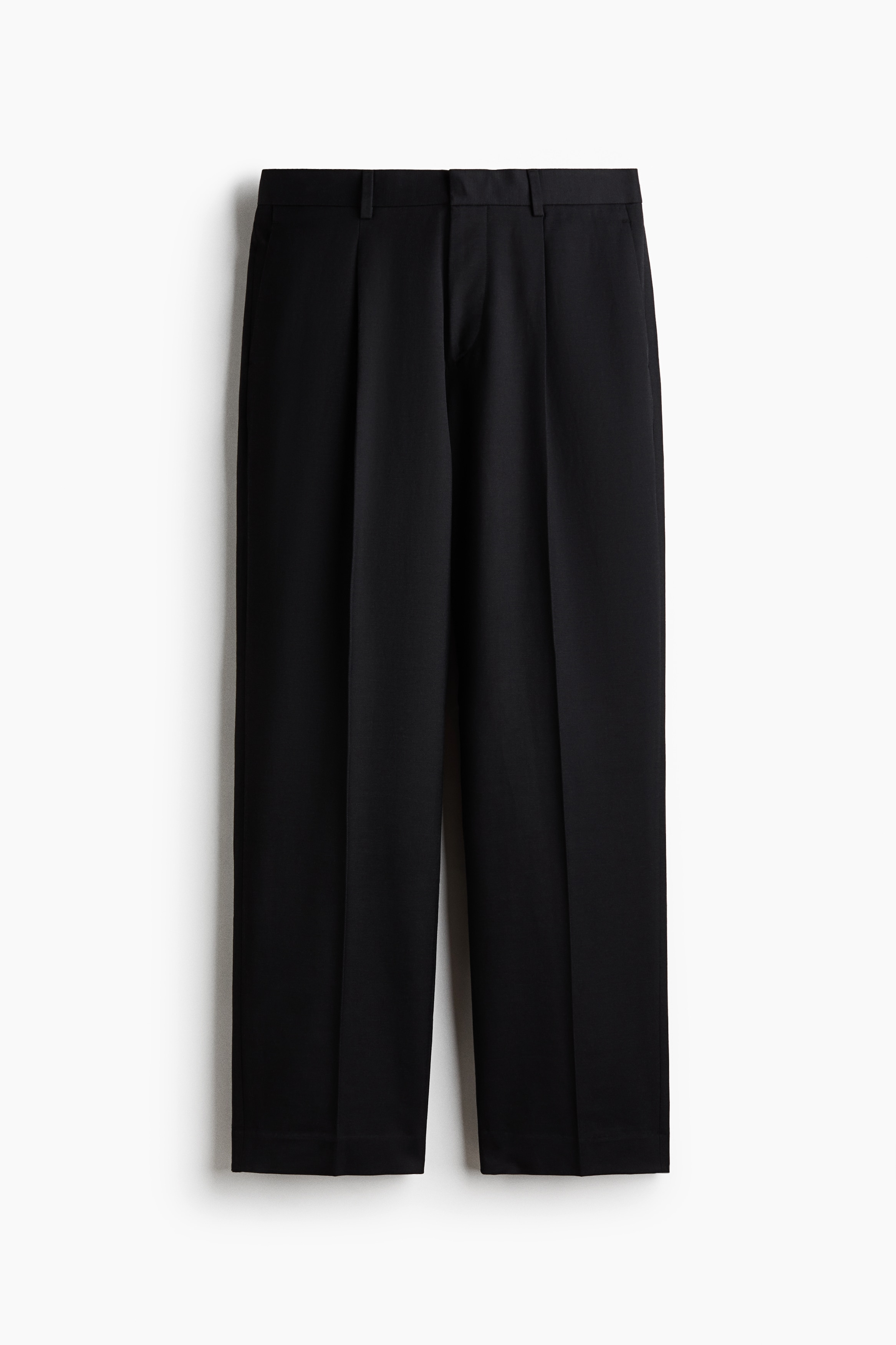 Regular Fit Suit trousers - ブラック/カーキグリーン
