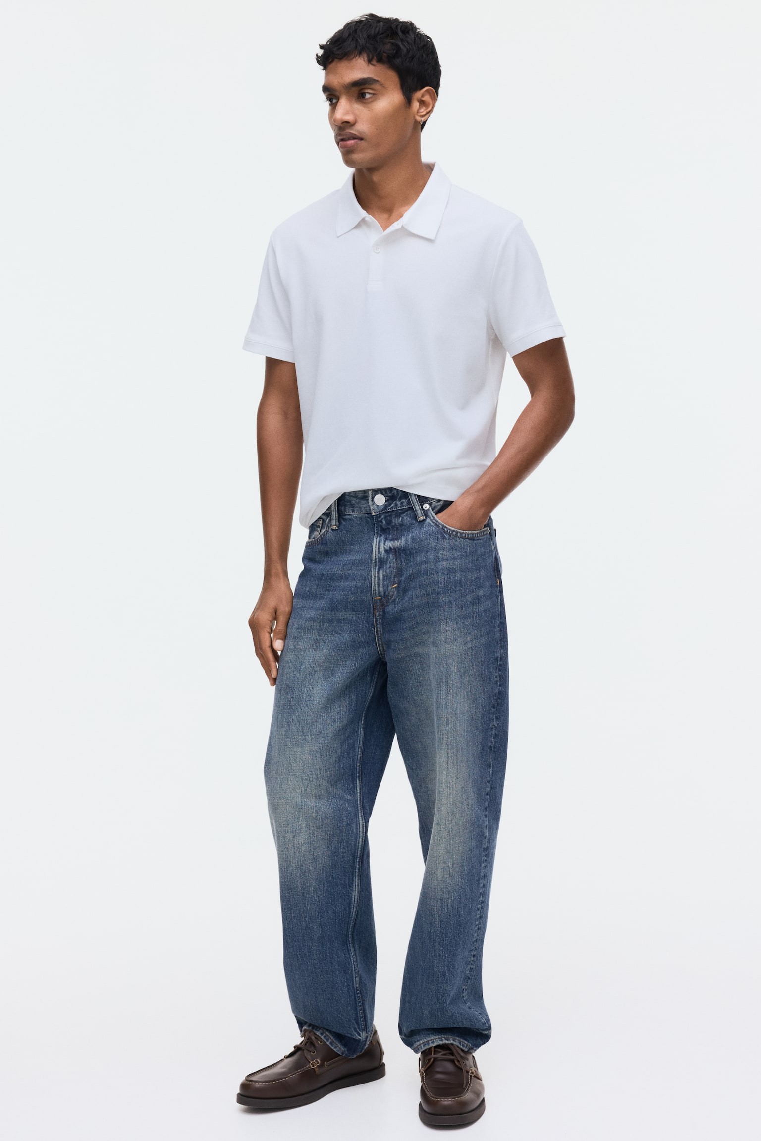 COOLMAX® Slim Fit Polo shirt - White/Grey/Black/Teal - 6