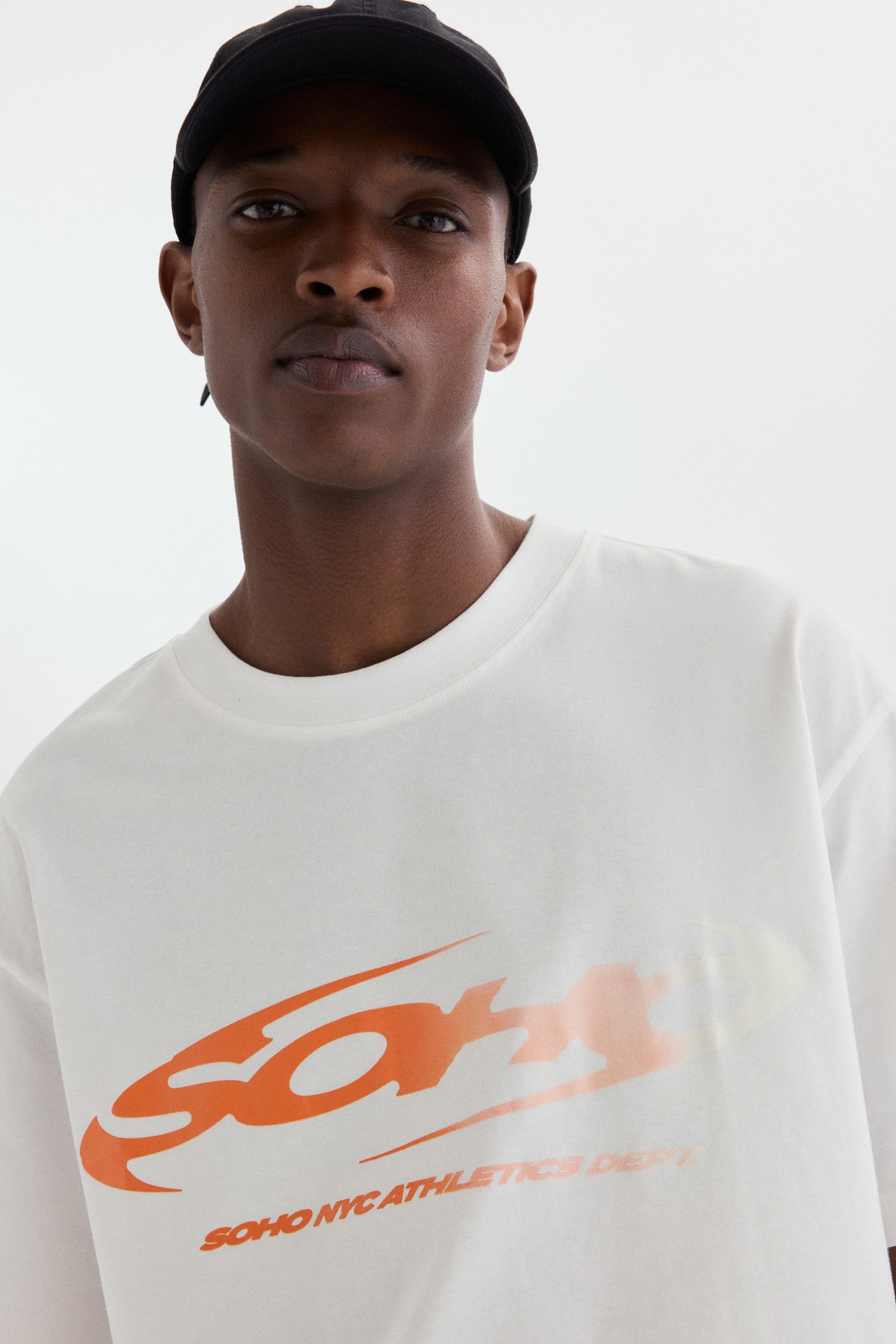 Loose Fit Printed T-shirt - White/SoHo/Dark blue/New York City/White/New York City/Light grey marl/Newport/Beige/Run Wild/Black/Golden Sunset - 6
