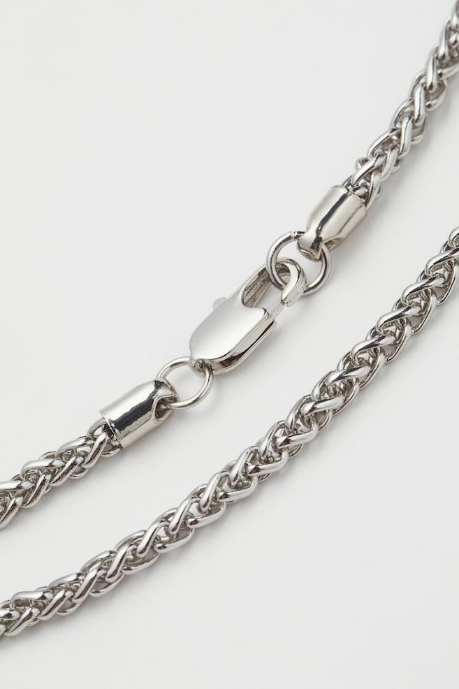 Necklace and bracelet - Silver-coloured - 3