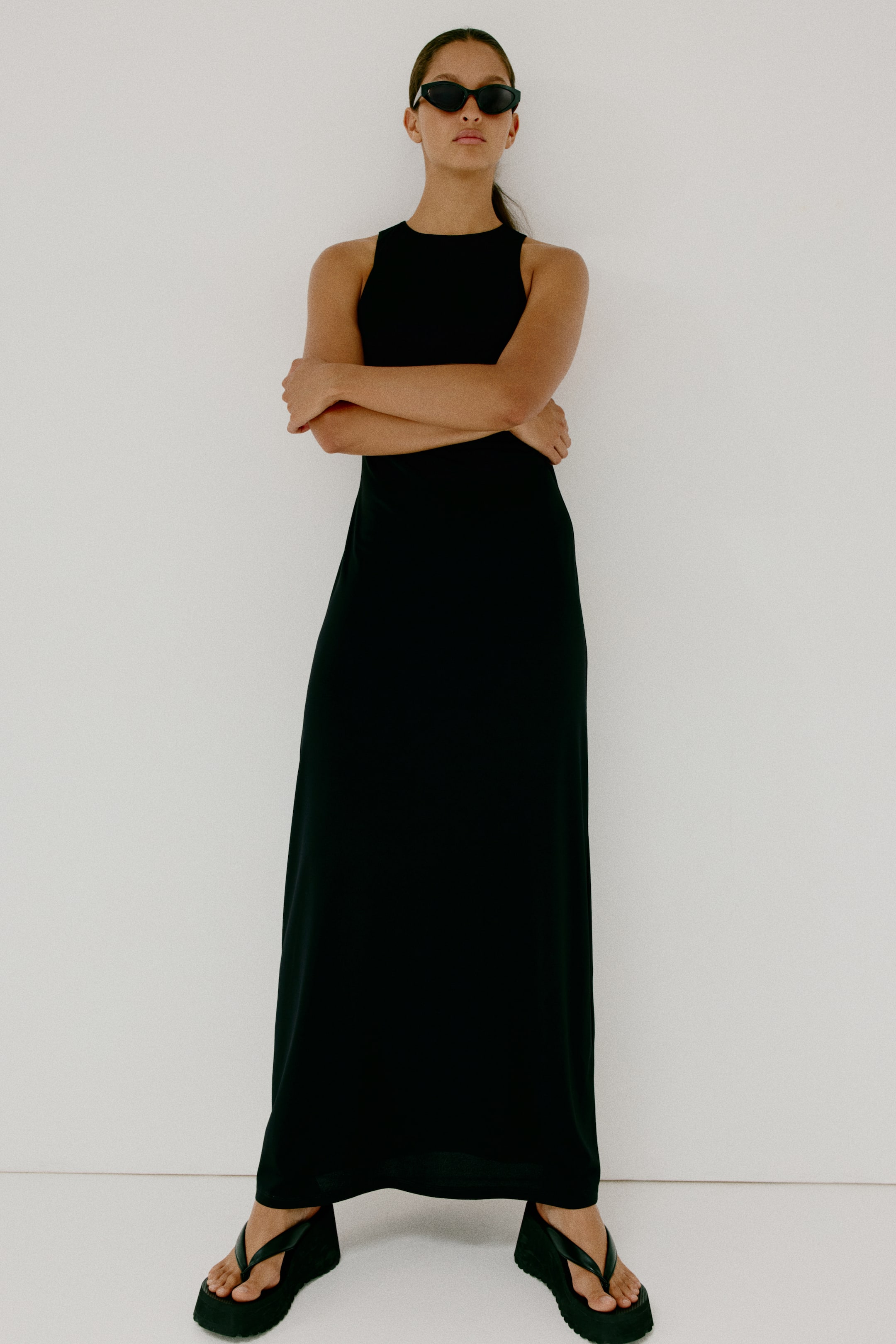 Sleeveless Jersey Dress