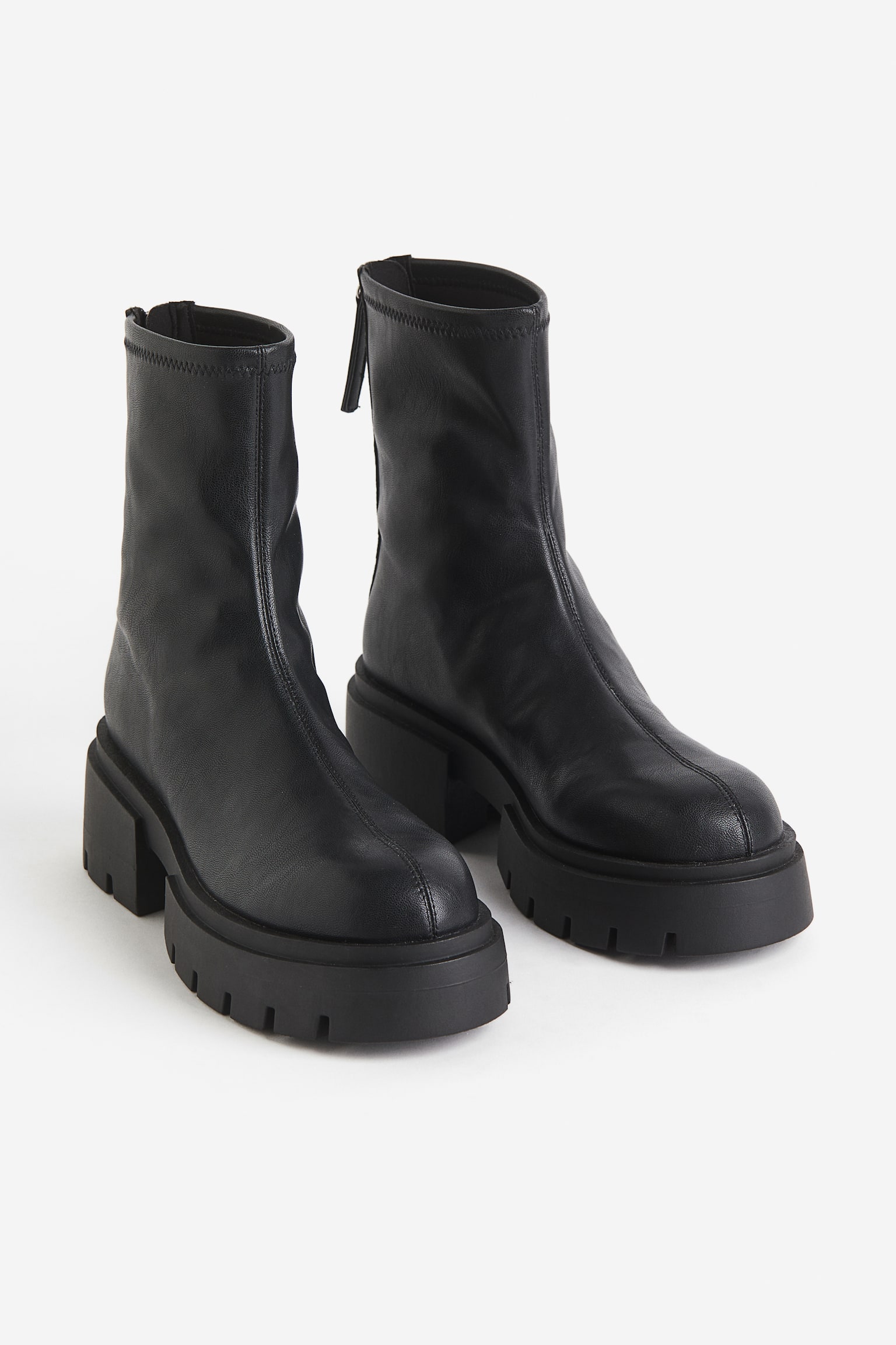 Chunky Boots - Black - 3