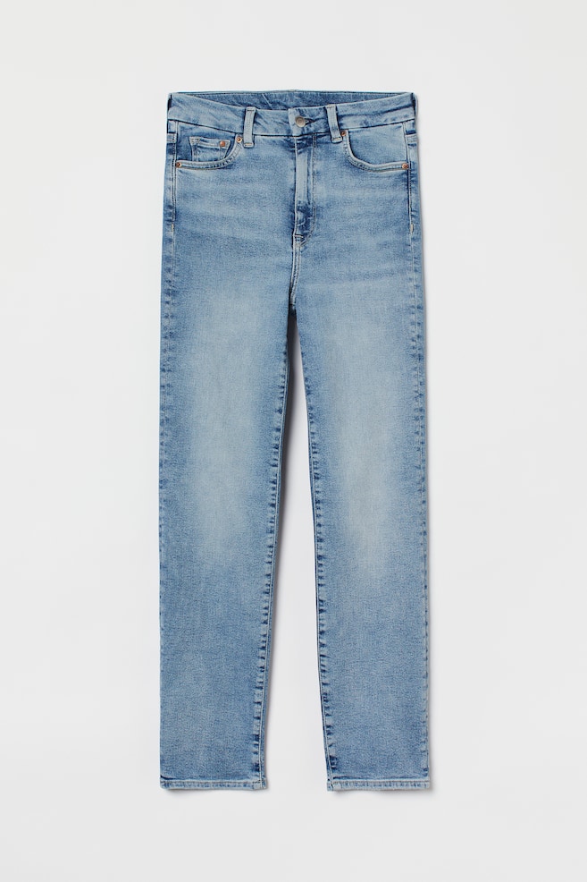 Embrace Slim High Ankle Jeans - Denim blue/Light denim blue - 1