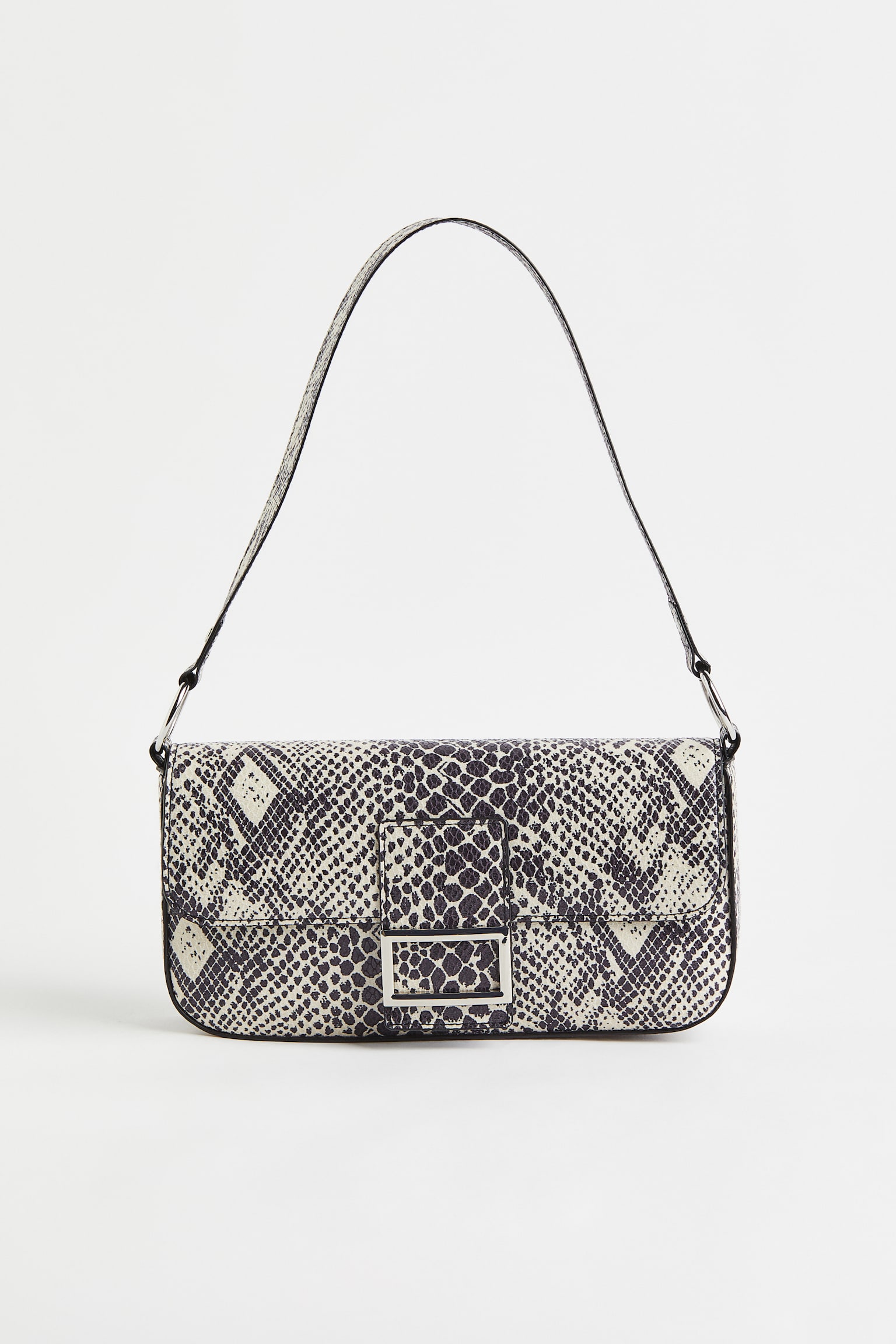 Shoulder bag - Beige/Snakeskin-patterned - 1